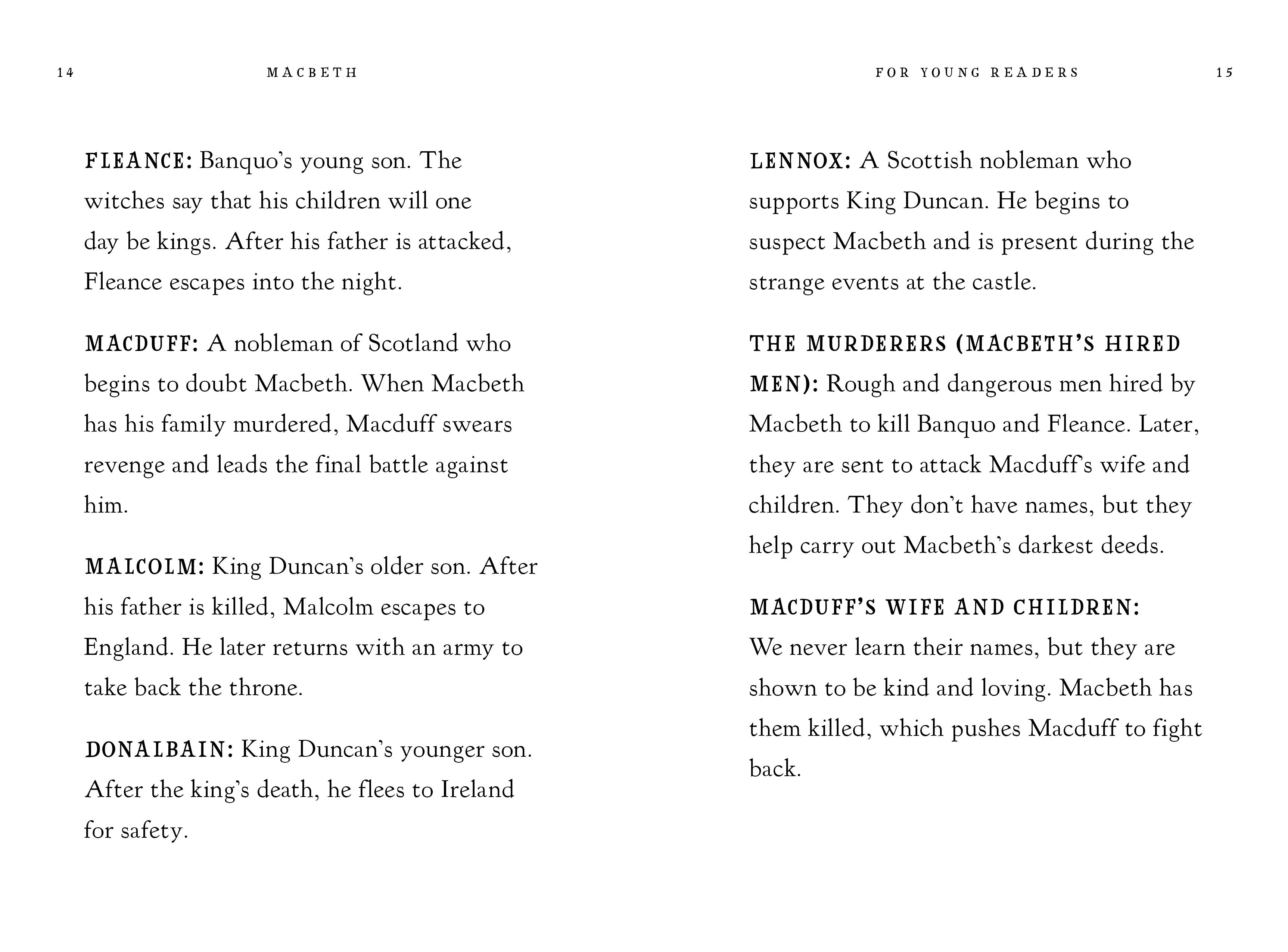 Macbeth For Young Readers