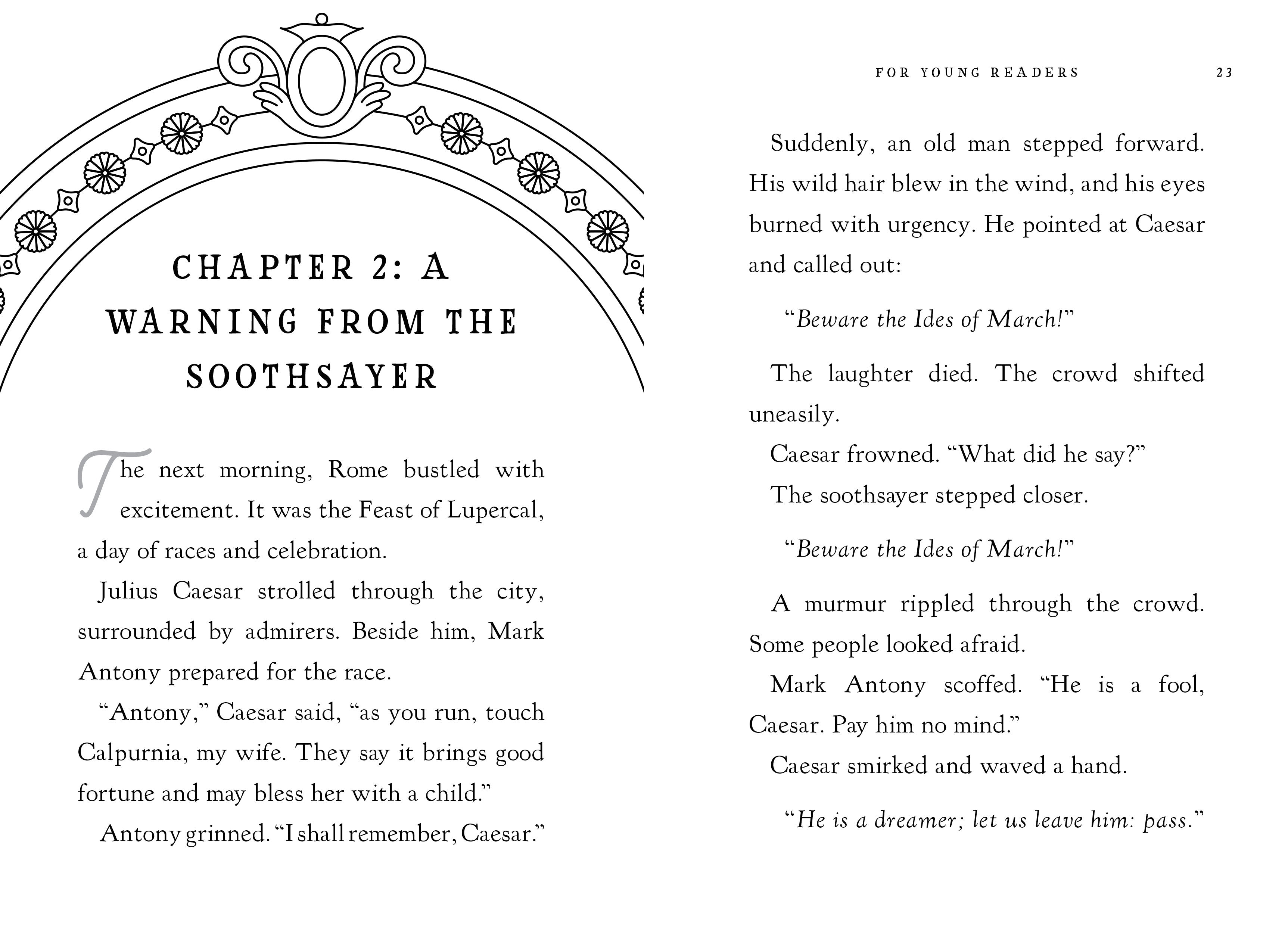 Julius Caesar For Young Readers