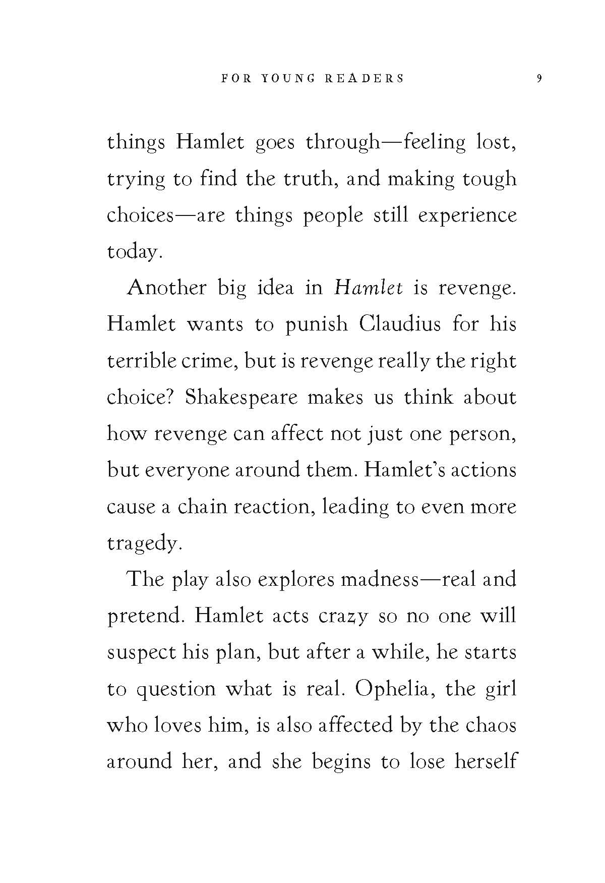 Hamlet For Young Readers