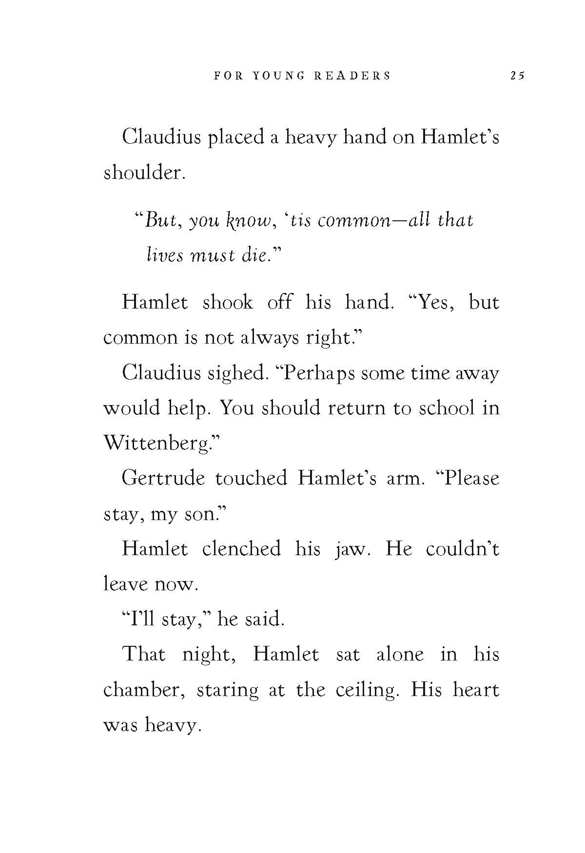 Hamlet For Young Readers