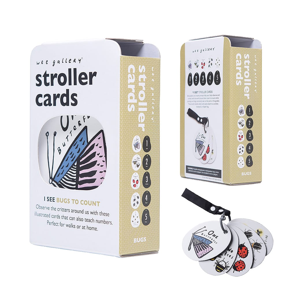 Stroller Cards - I See Bugs To Count