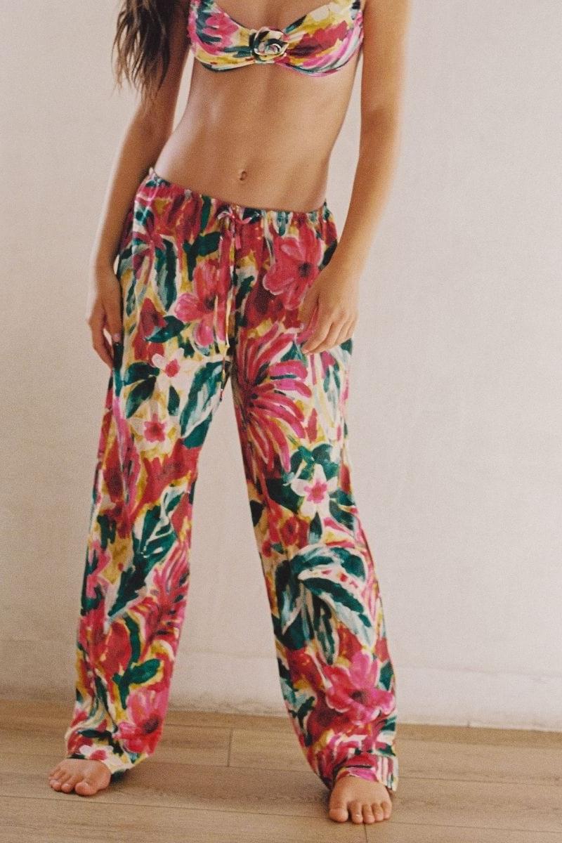 Isla Floral Drawstring Pant
