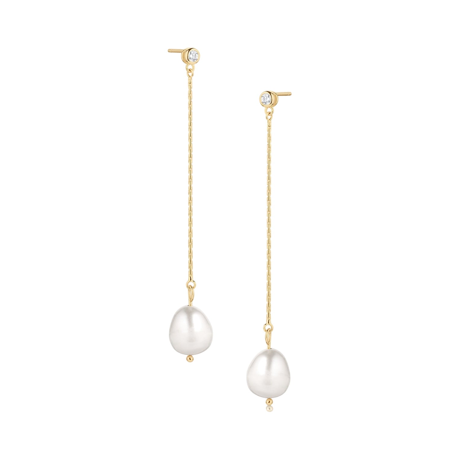Isla Pearl Swing Earrings