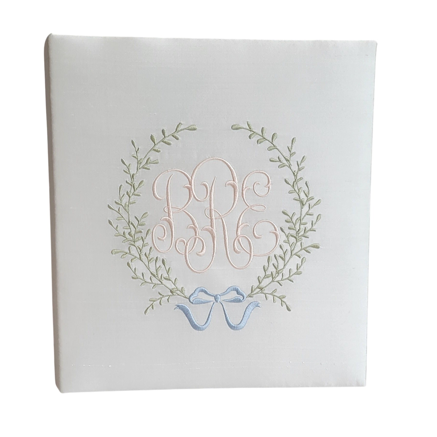 Baby Memory Book - Ivory Silk (w/ Accent)