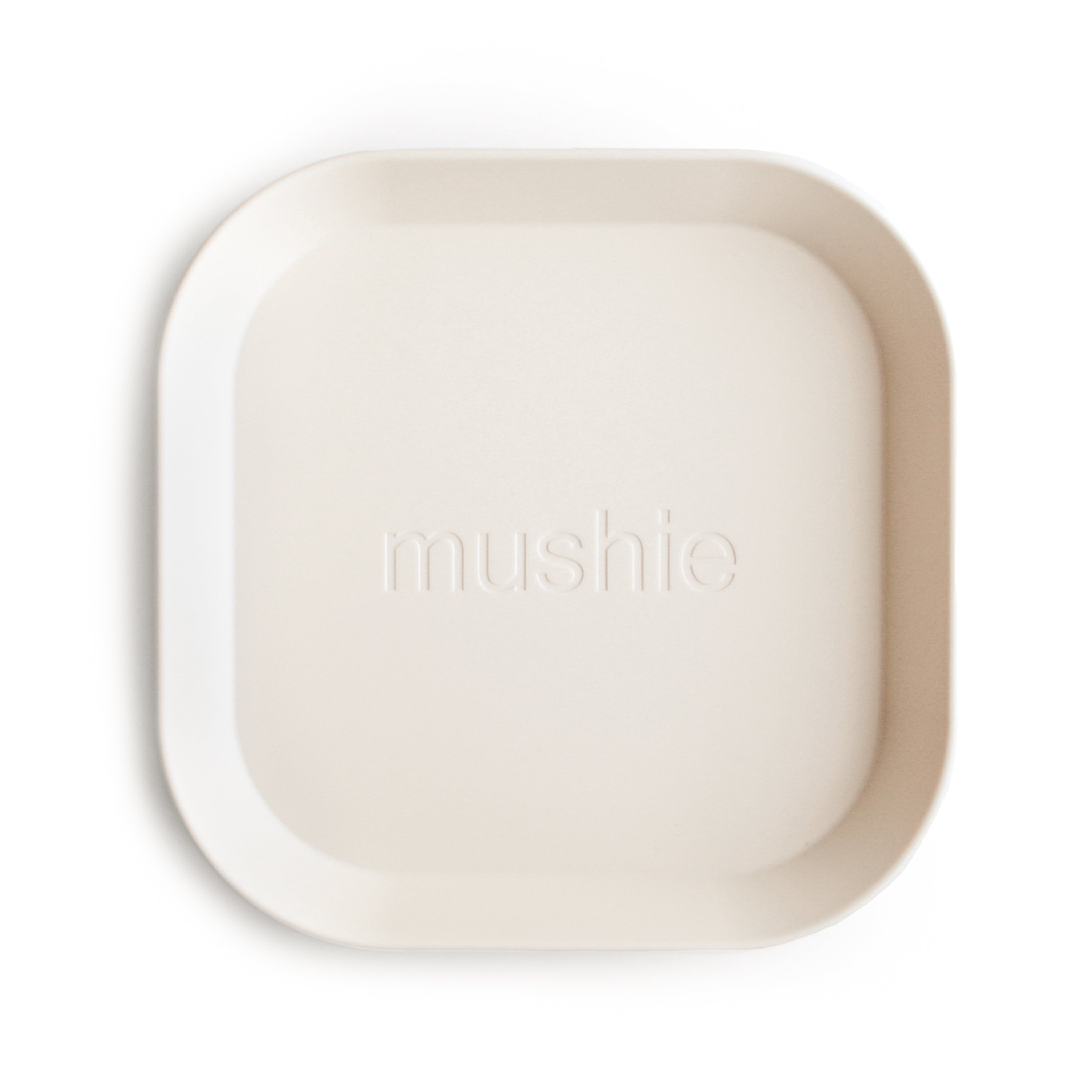 Square Dinnerware Plates, Set Of 2