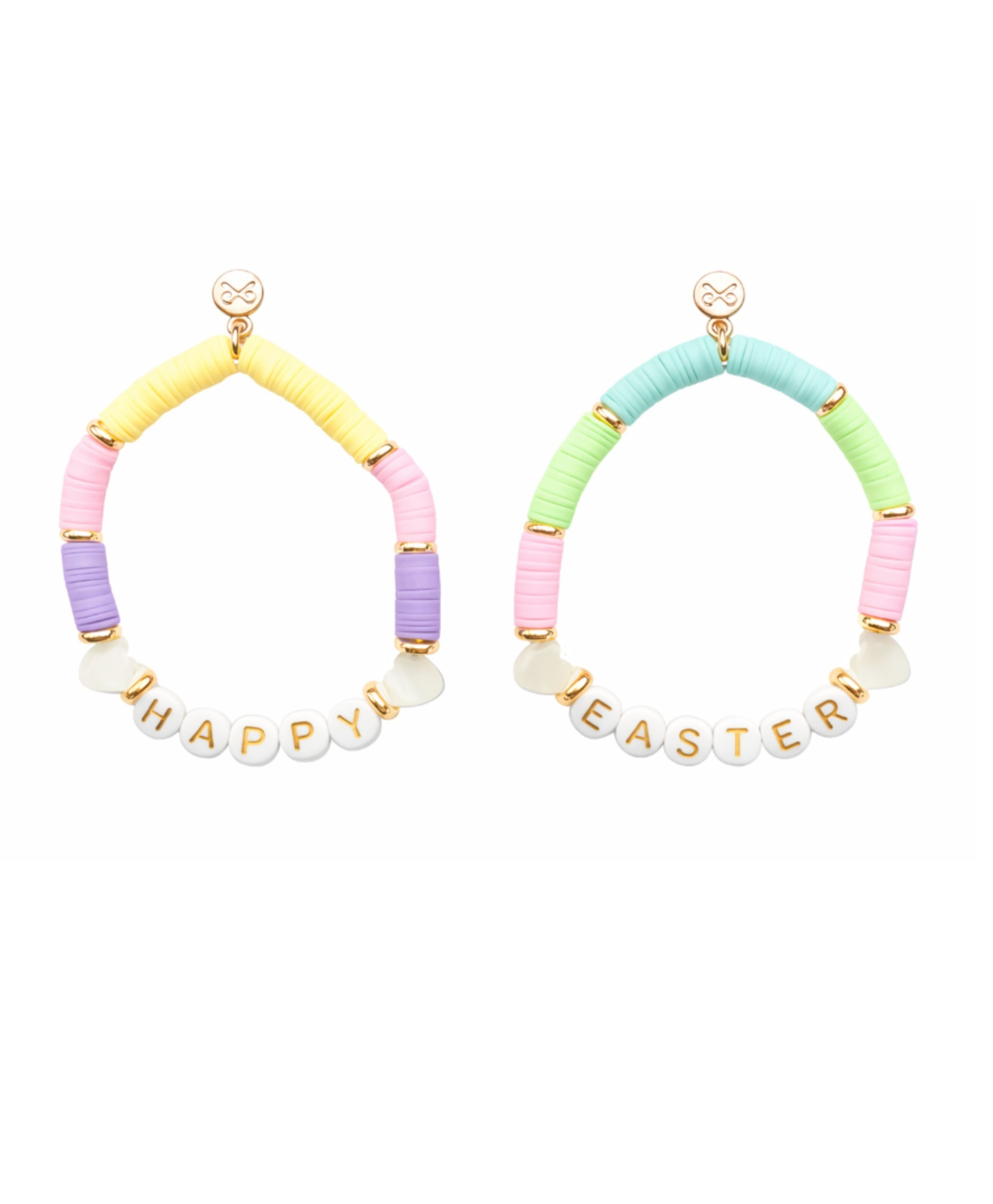 Happy Easter Bracelet Set