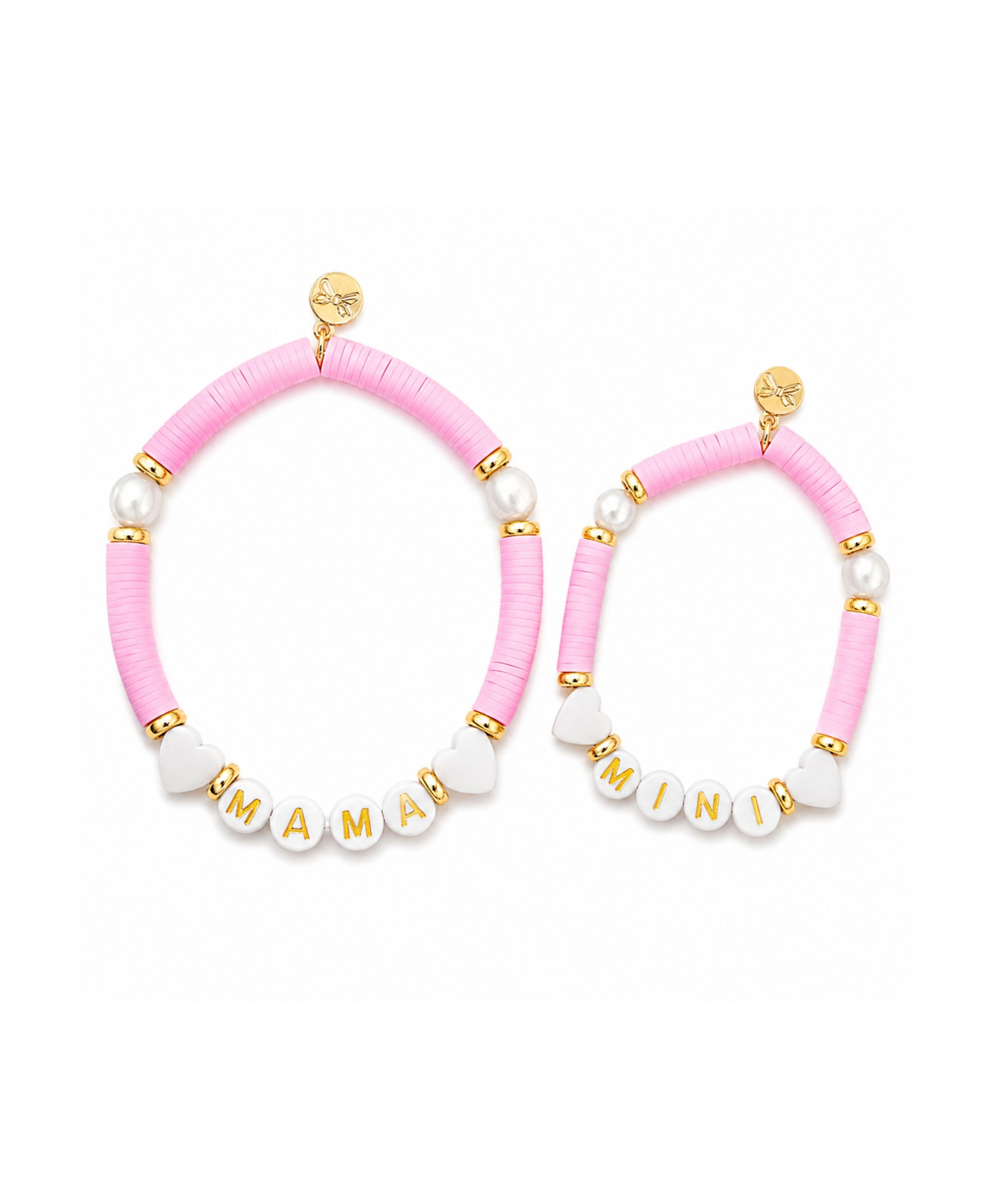 Pink Mama & Mini Bracelet Gift Set