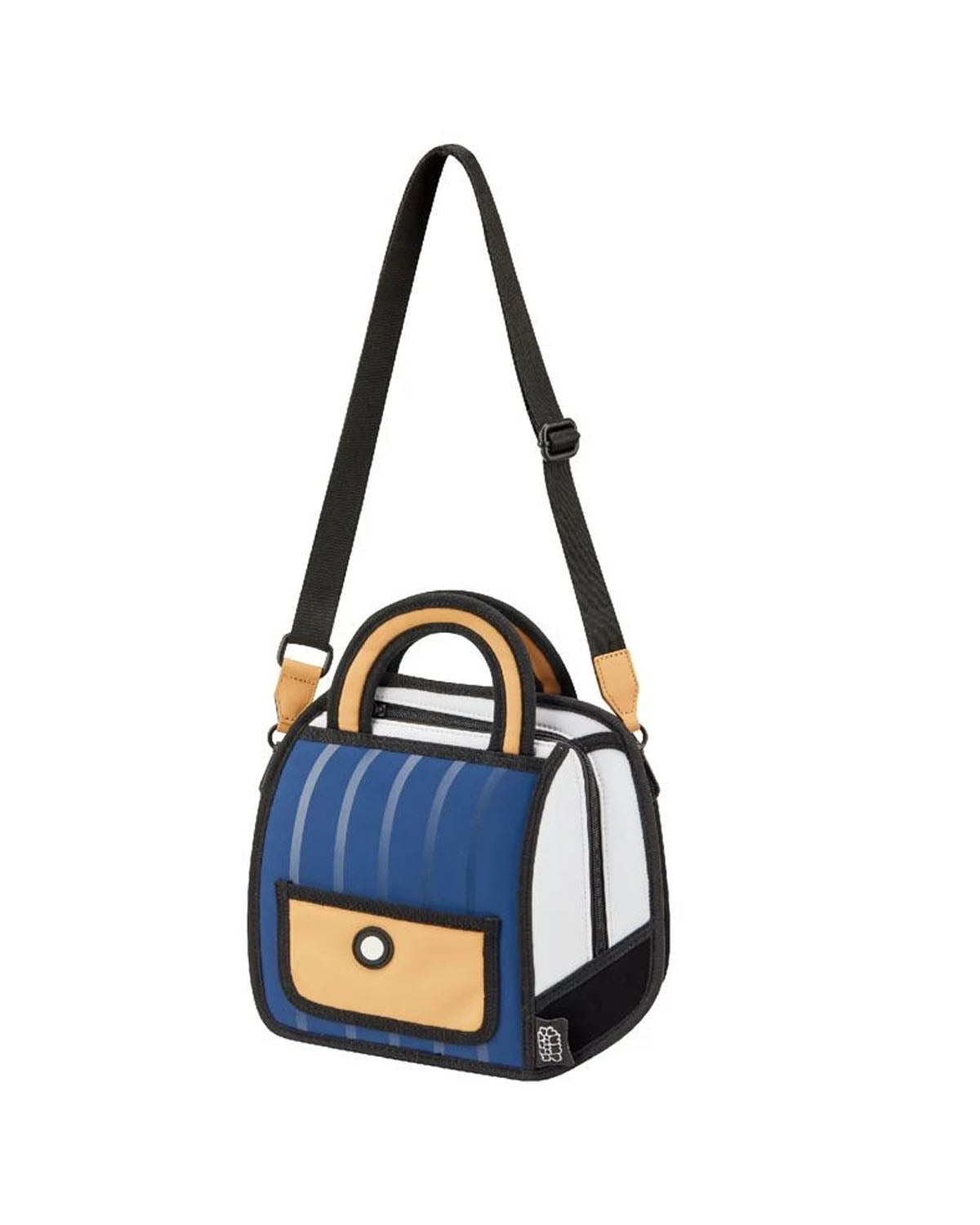 2d Handbag Outer Stripe Blue