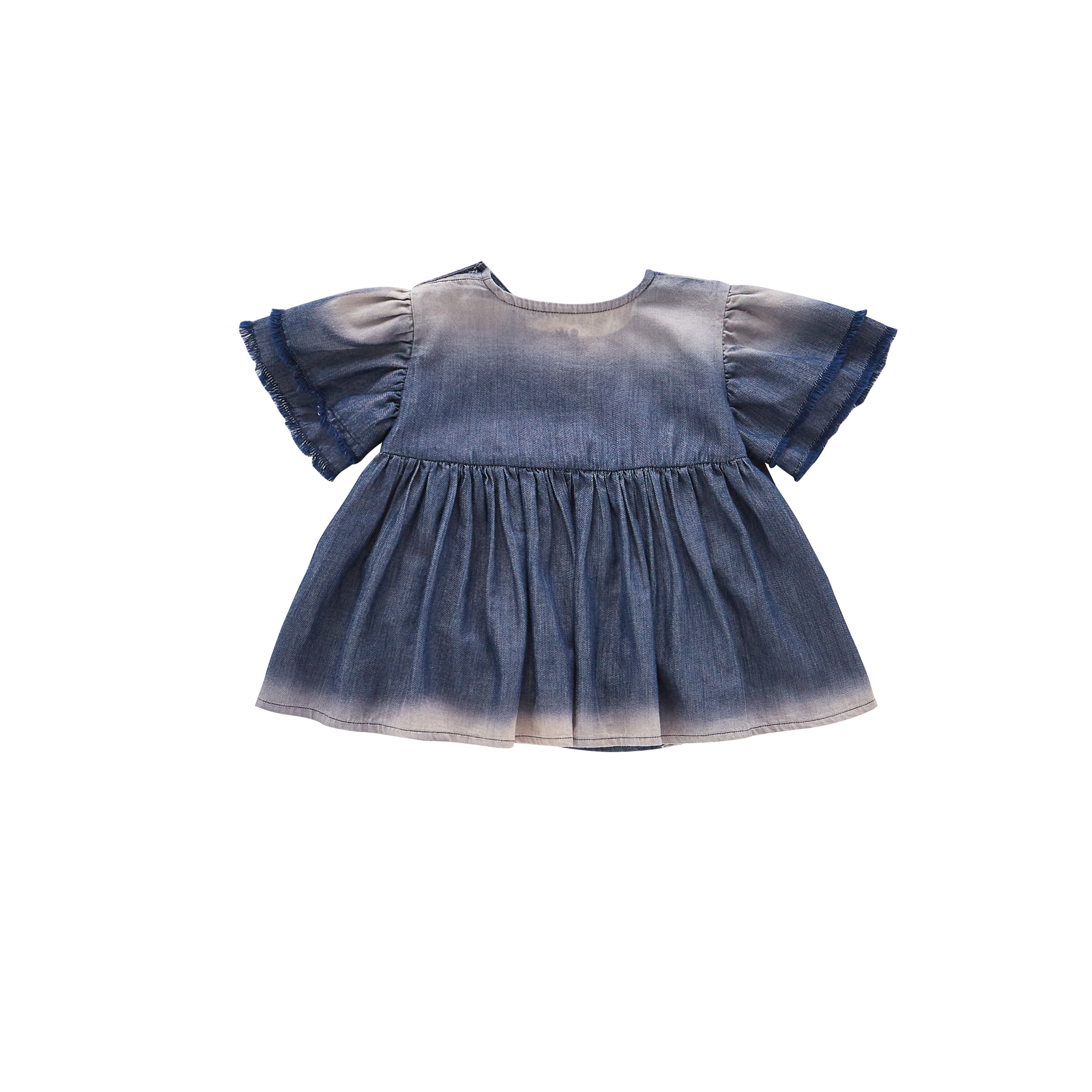 Baby Fit & Flare Dress | Navy
