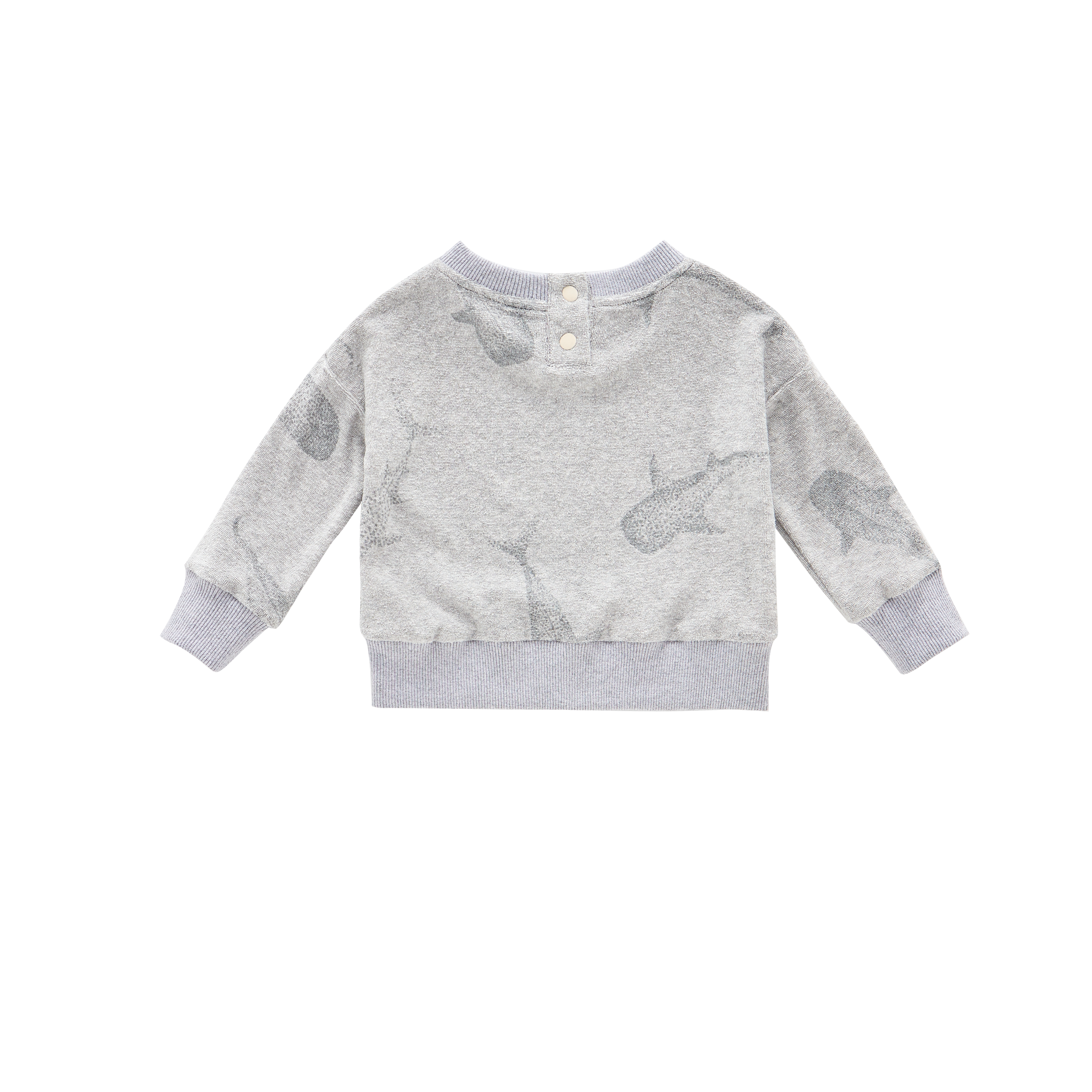 Baby Terry Sweatshirt | Heather Grey