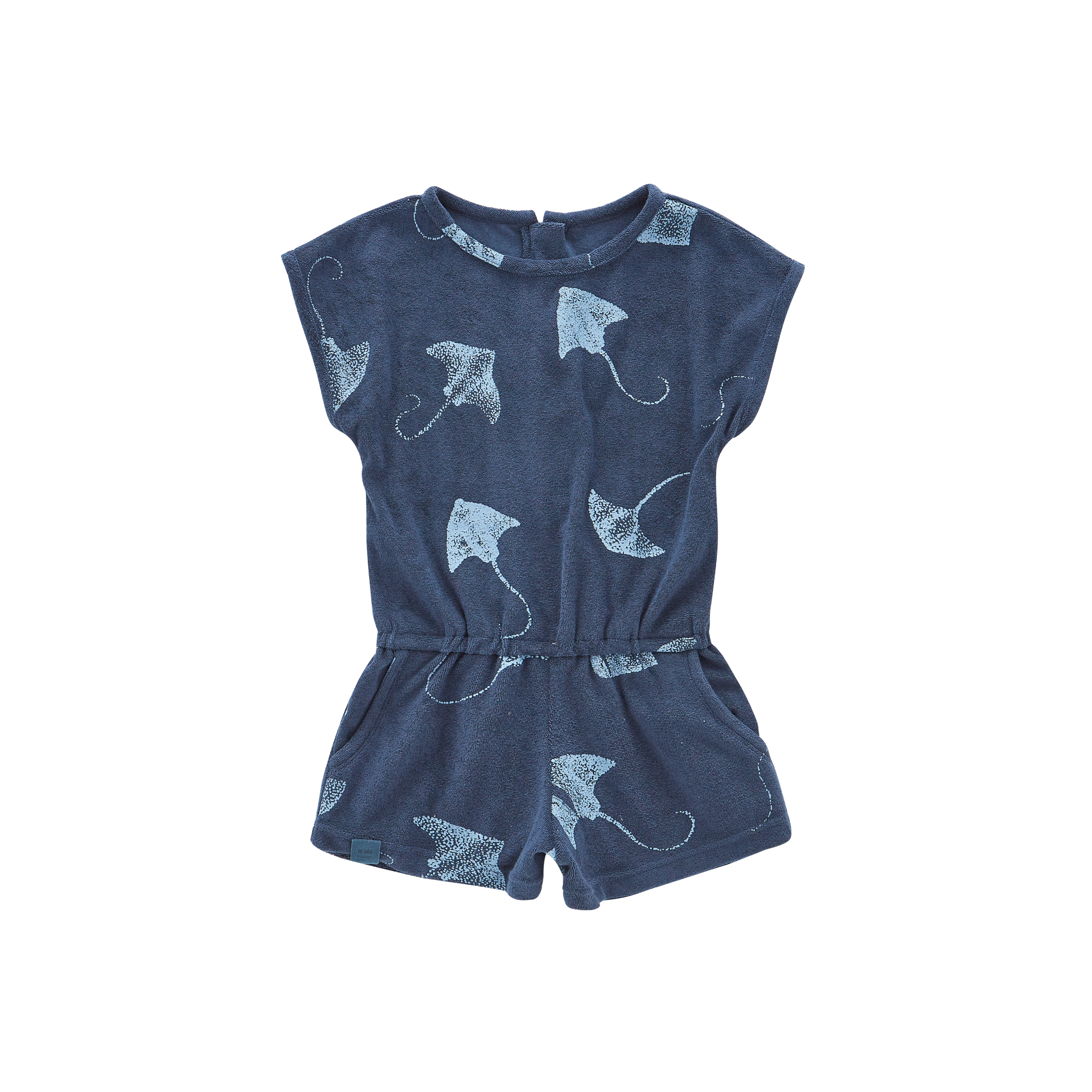 Terry Romper | Navy