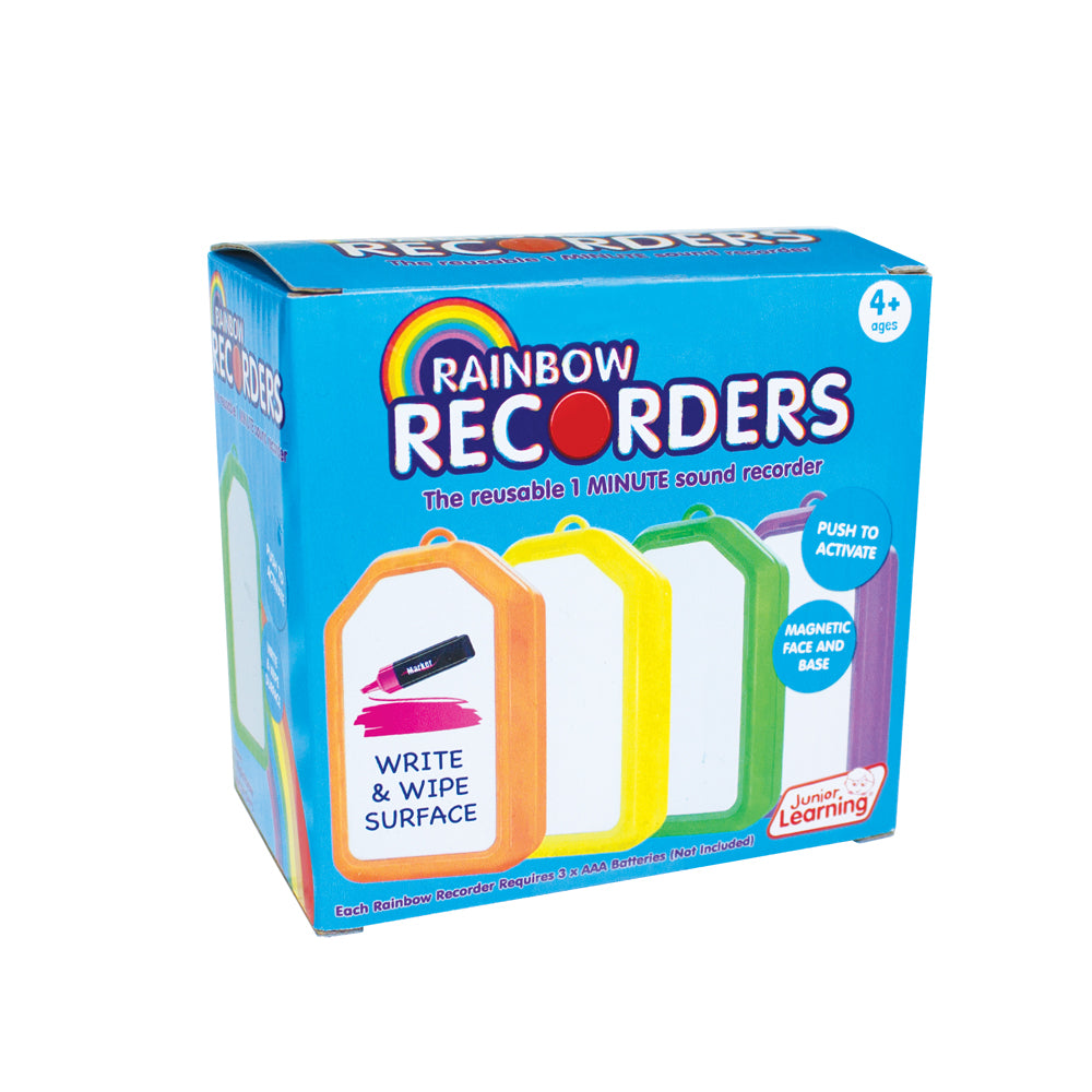 Rainbow Recorders (set Of 4)