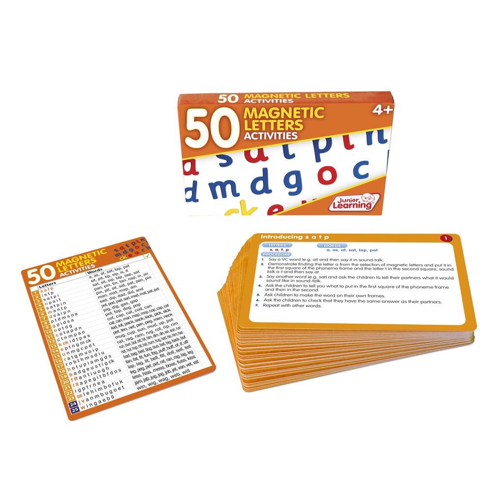 50 Magnetic Letters Activities
