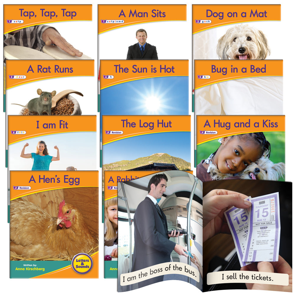 Letters & Sounds Phase 2 Set 1 Non-fiction - 6 Pack