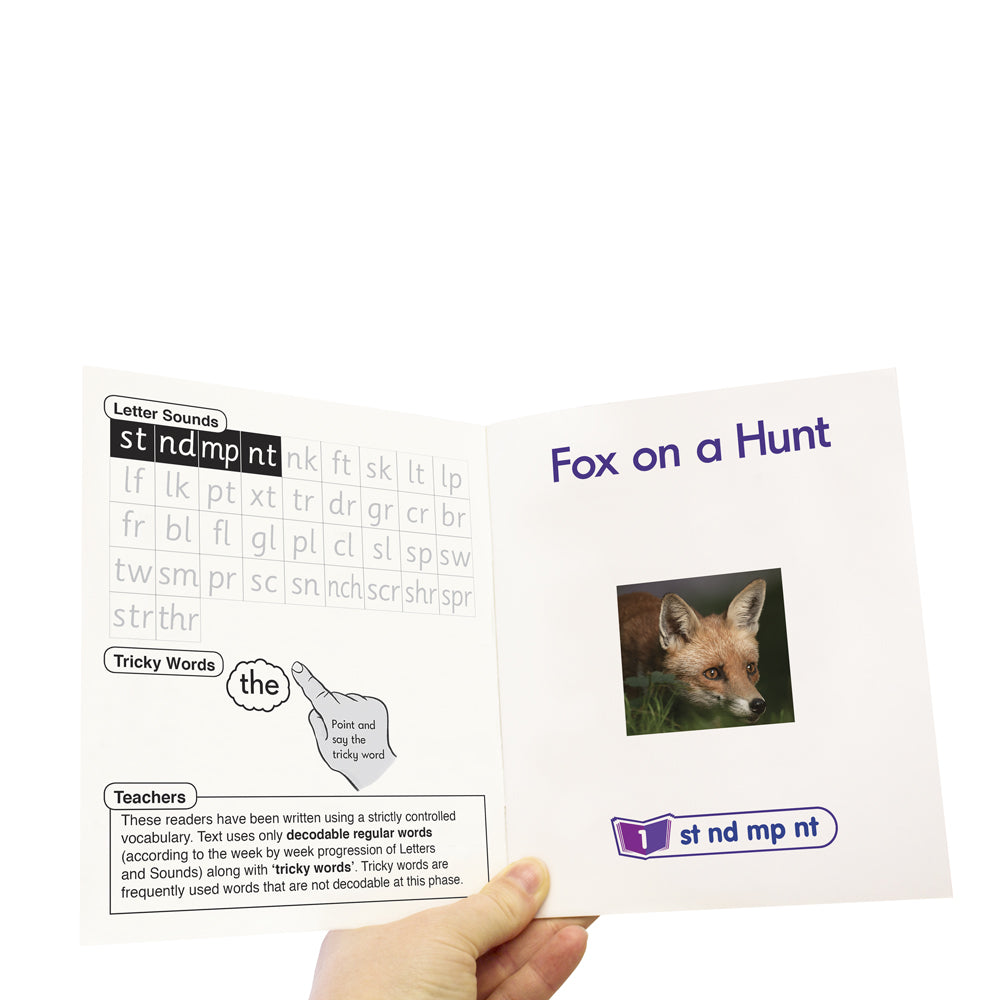 Letters & Sounds Phase 4 Set 1 Non-fiction - 6 Pack