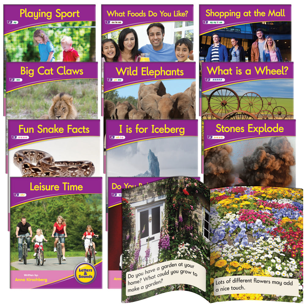 Letters & Sounds Phase 5 Set 1 Non-fiction - 6 Pack