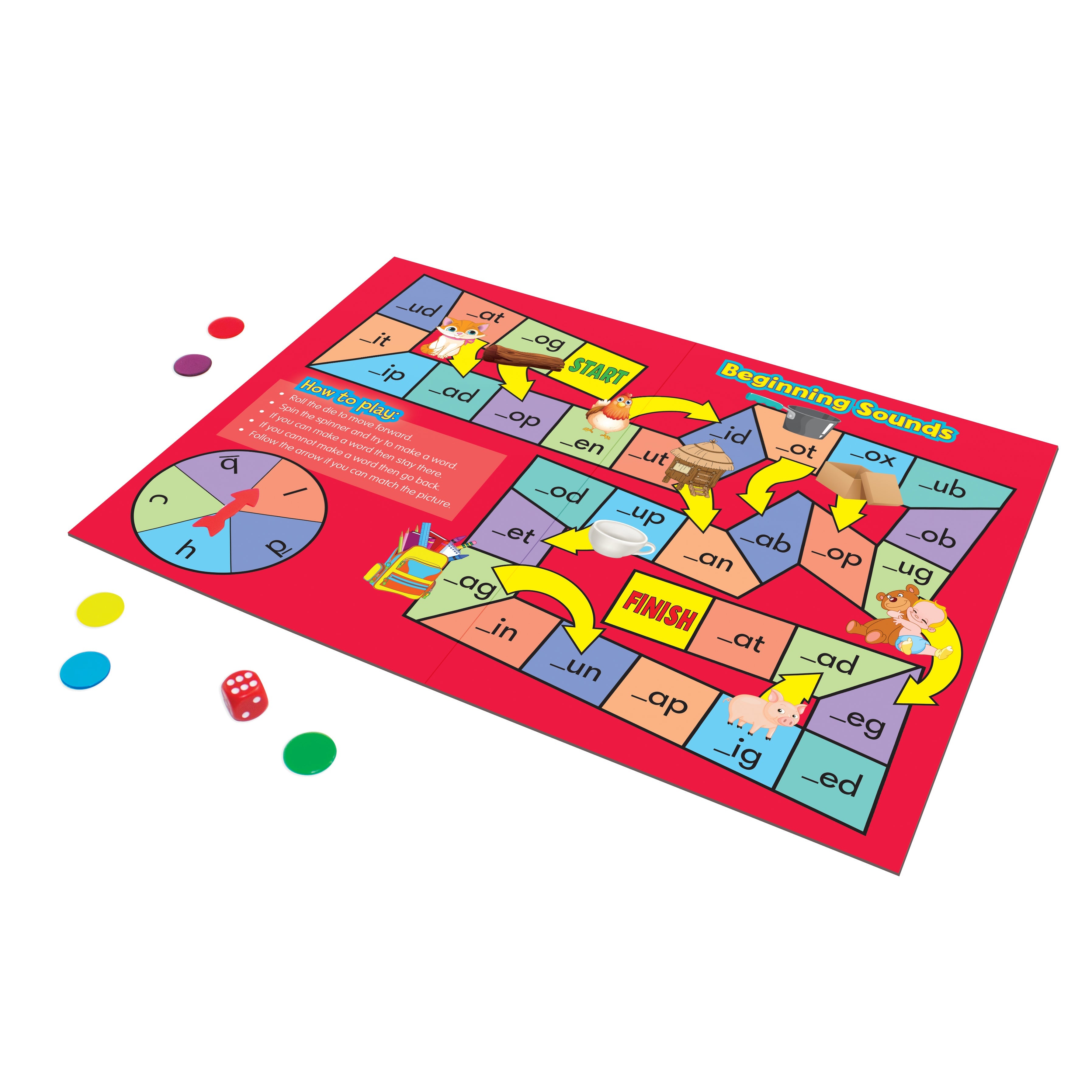 Phonics Board Games