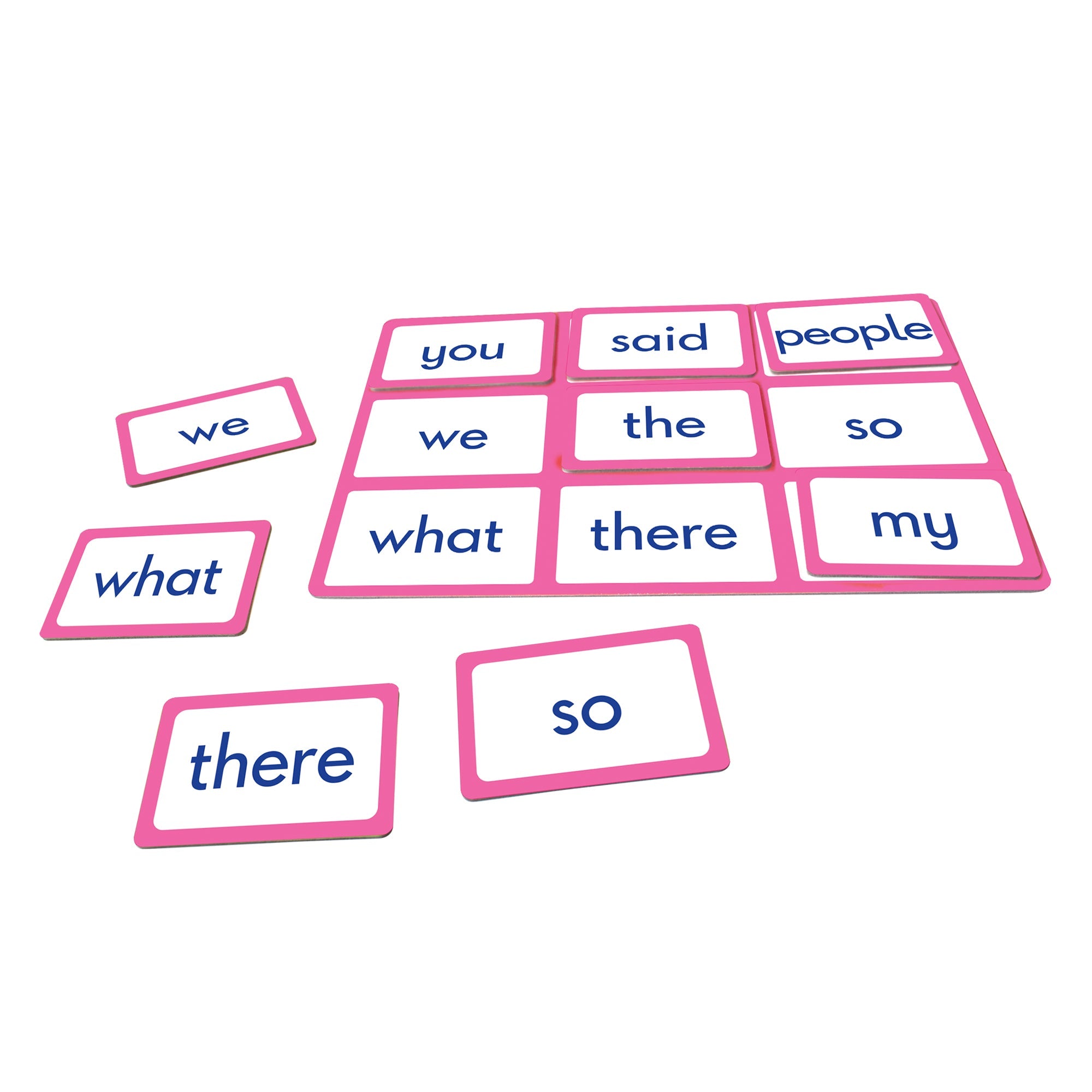 Tricky Word Bingo