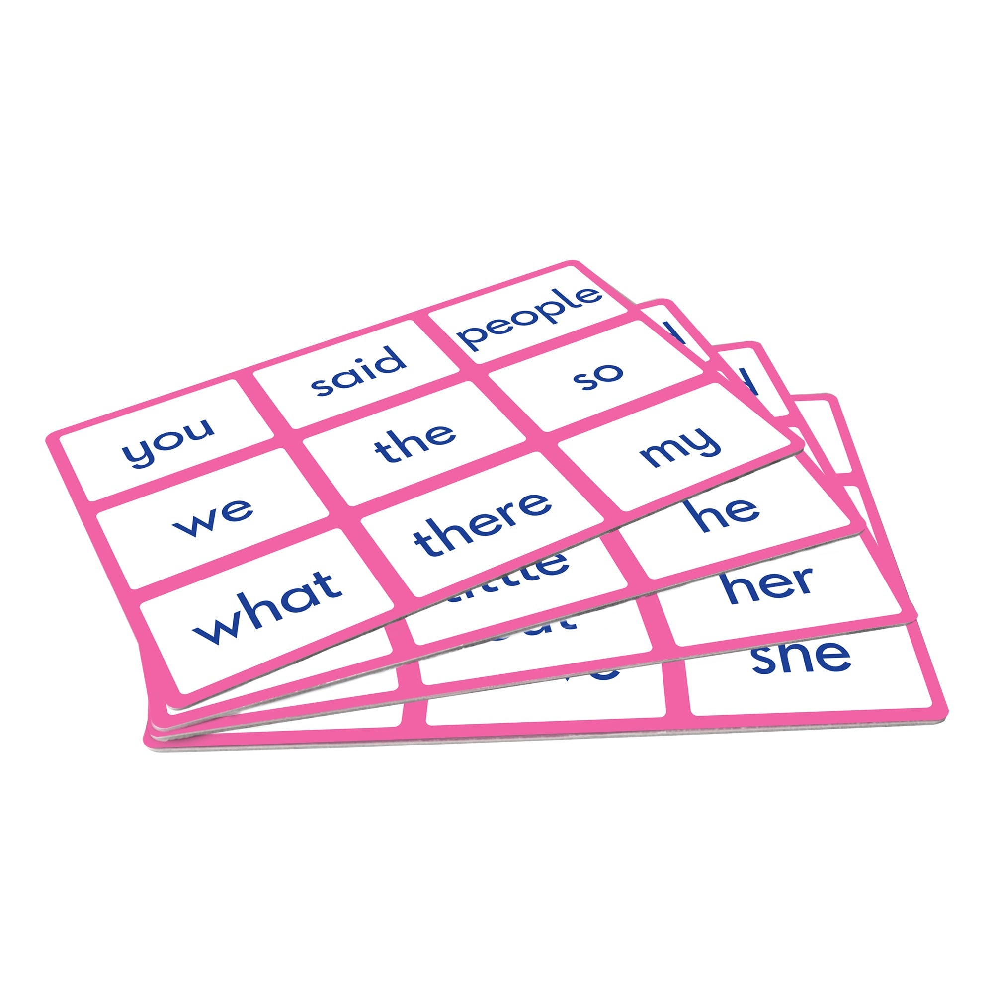 Tricky Word Bingo