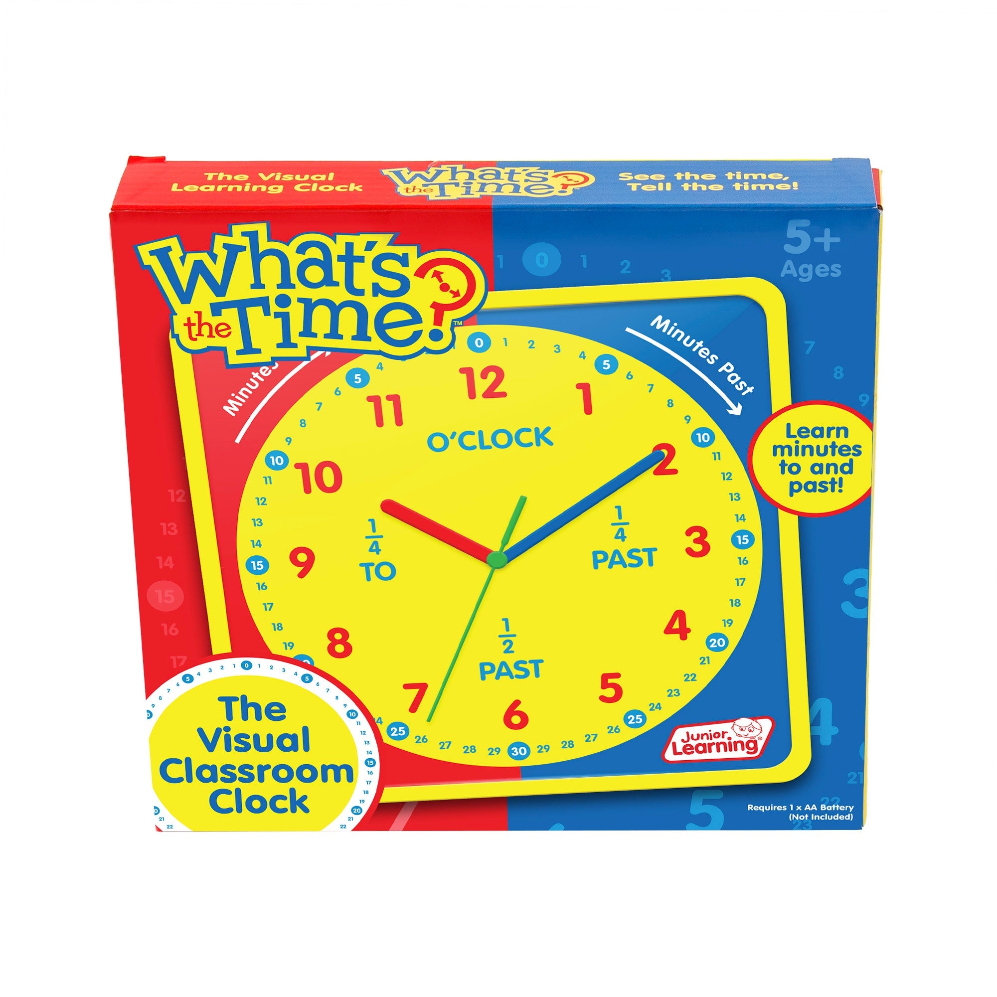 What's The Time Classroom Clock