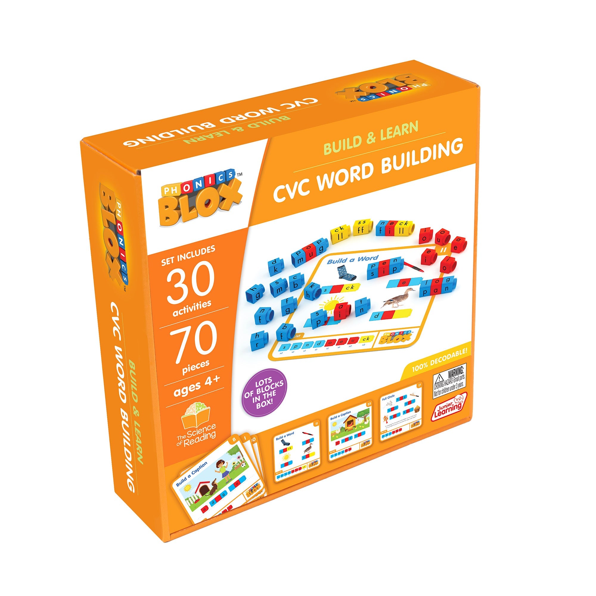 Cvc Word Building - Phonics Blox