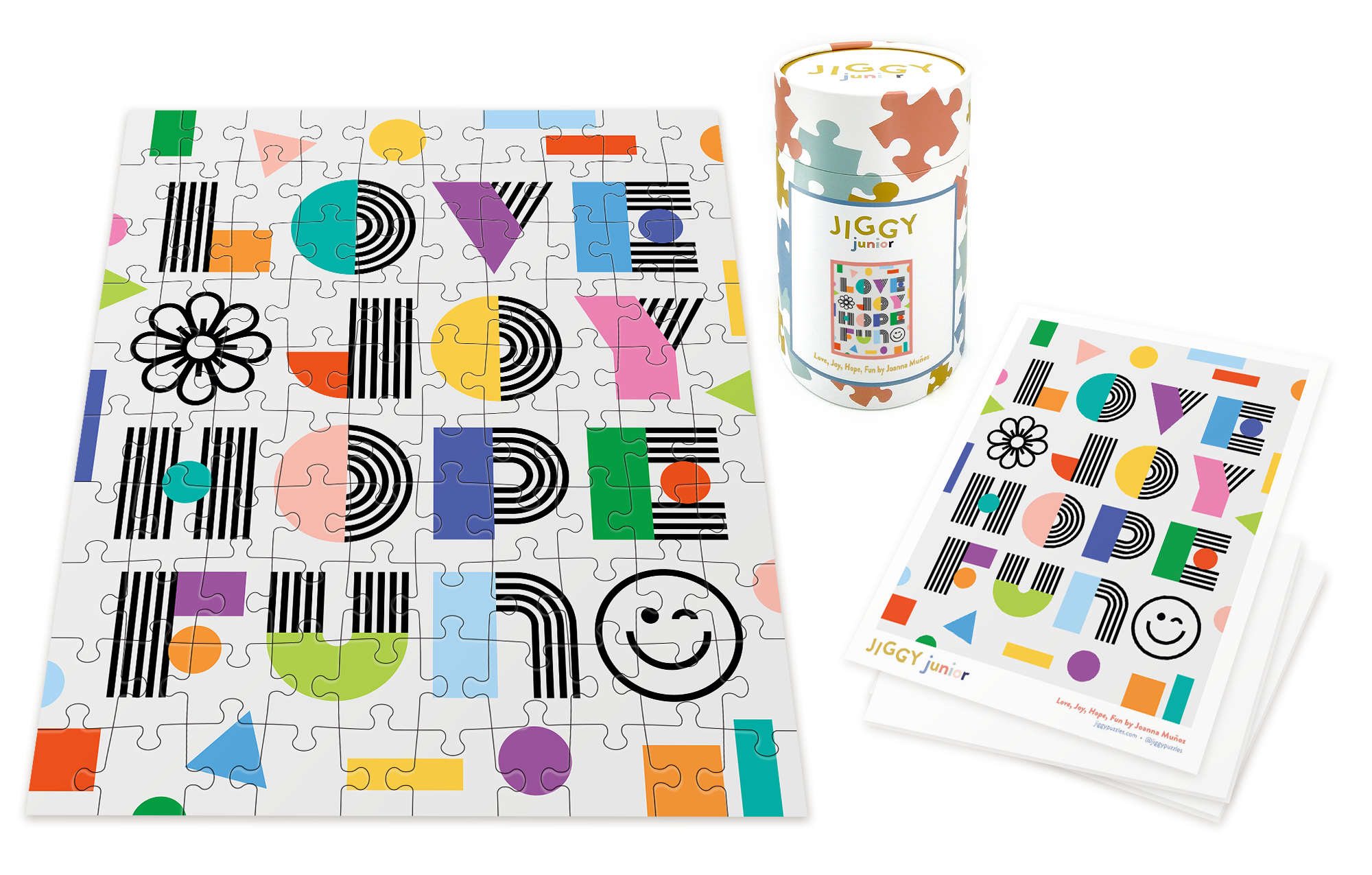 Jiggy Junior, Love, Joy, Hope, Fun By Joanna Muñoz