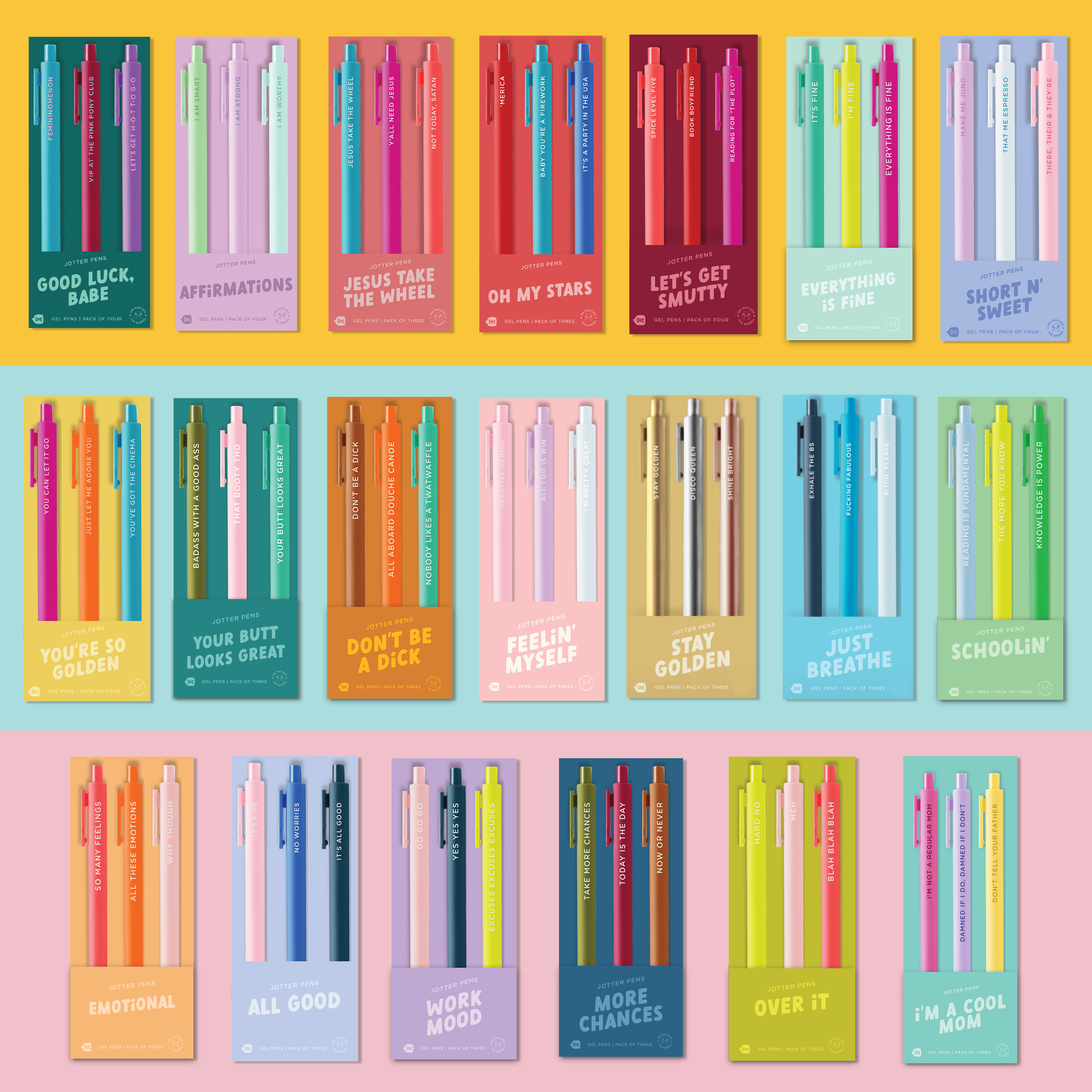 Jotter Sets 3 Pack