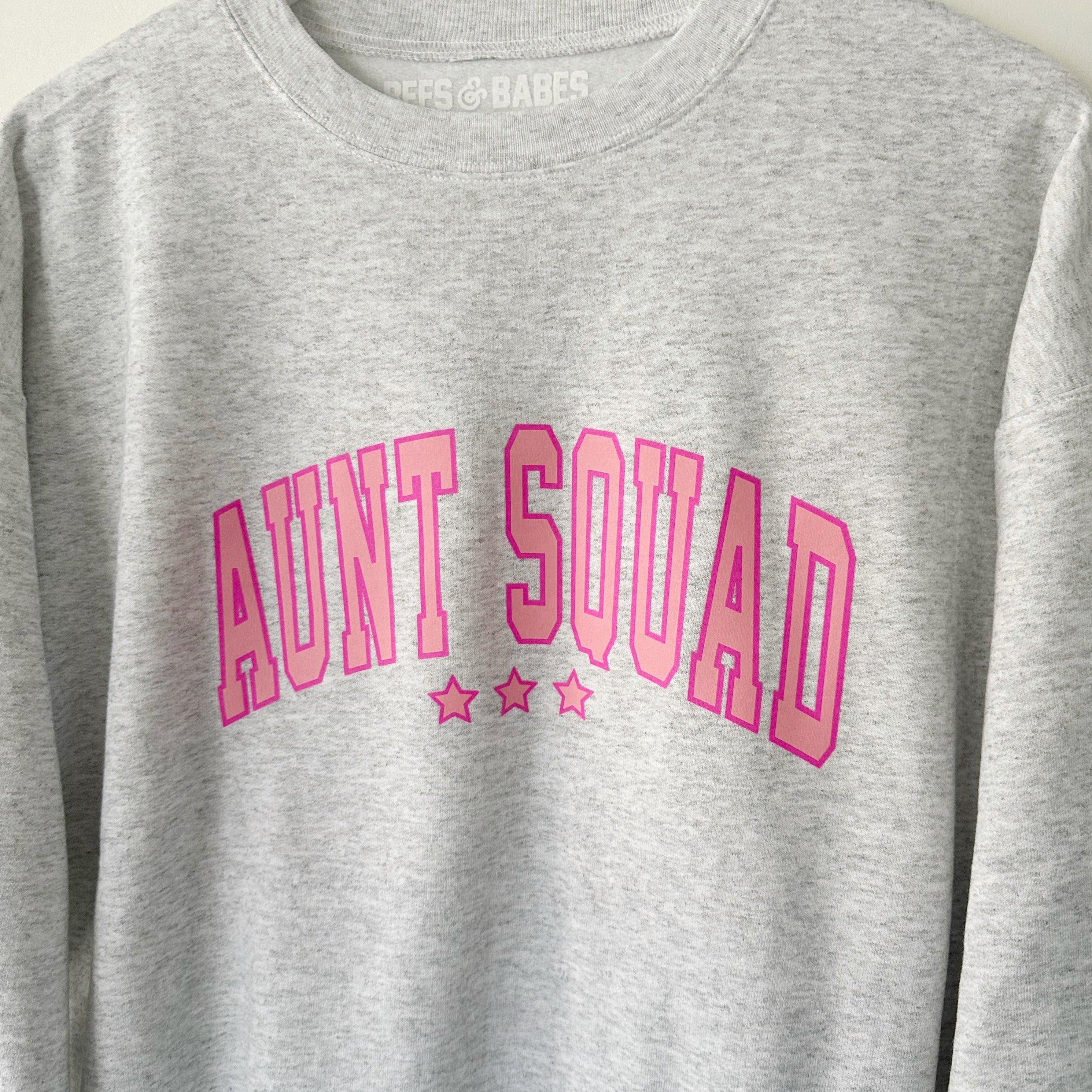 Aunt Squad ♡ Printed Sweatshirt