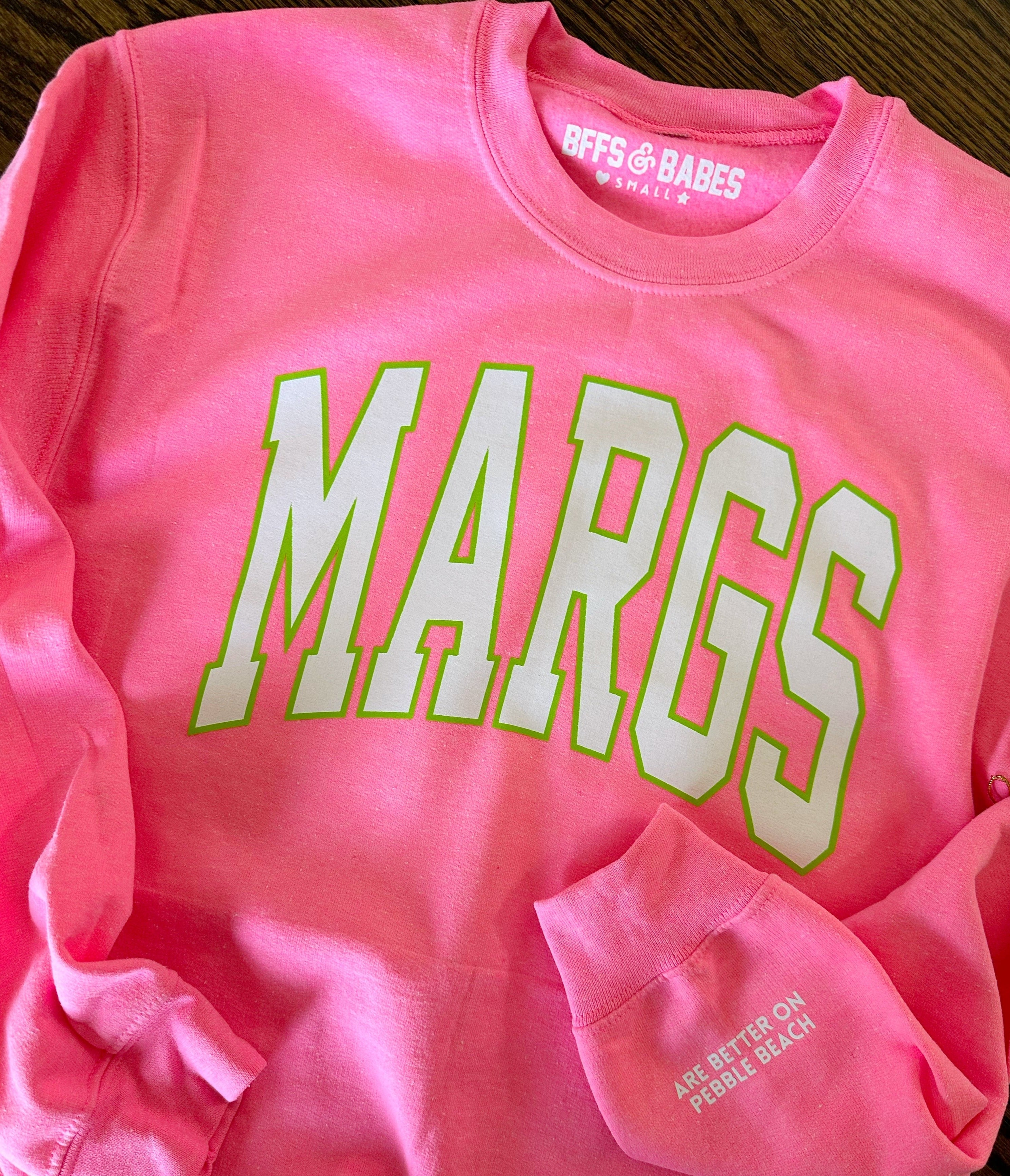 Margs ♡ Sweatshirt With Customizable Cuff