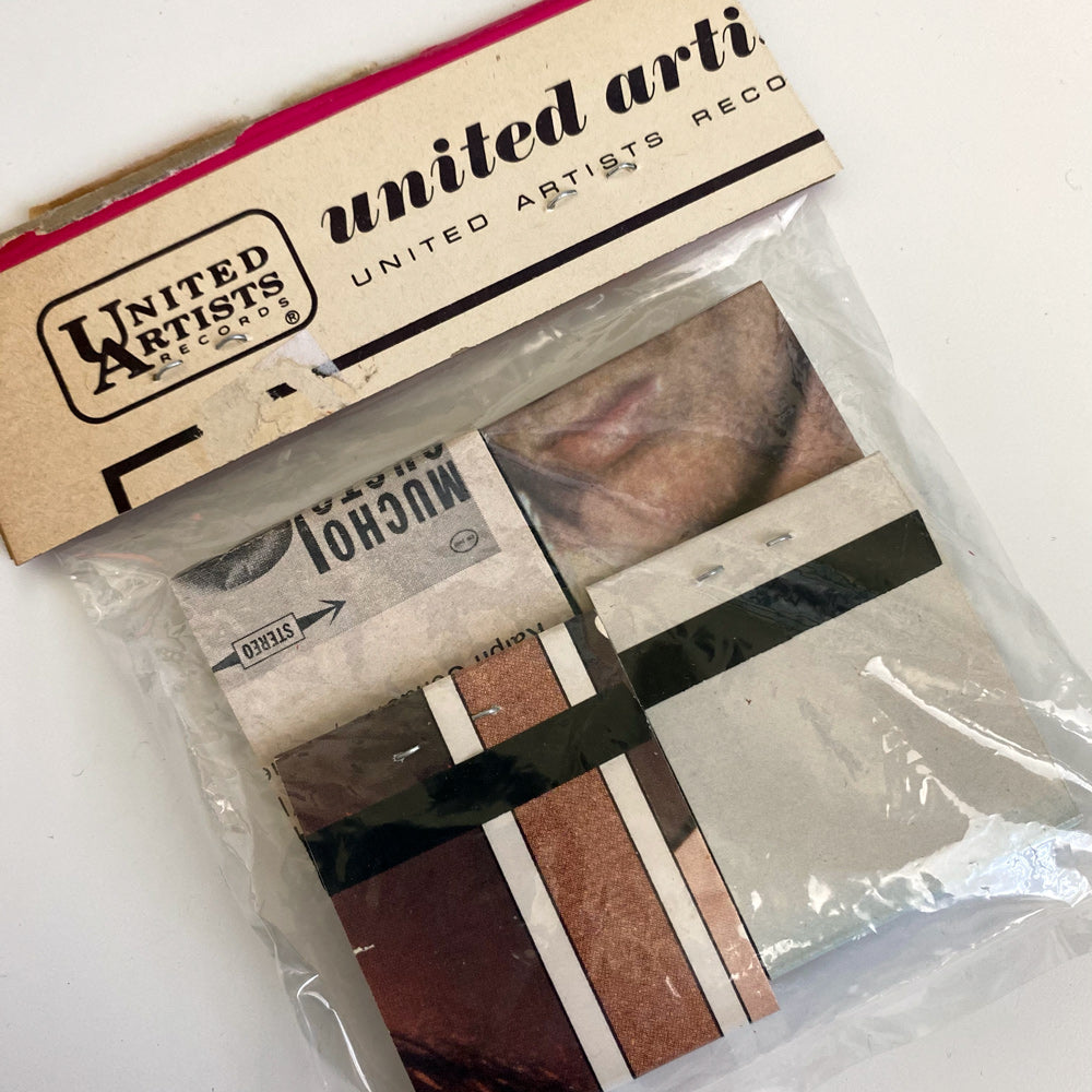 Vintage Vinyl Matchbooks - A Set Of 4!