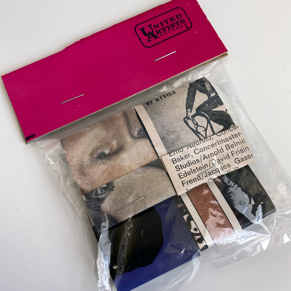 Vintage Vinyl Matchbooks - A Set Of 4!