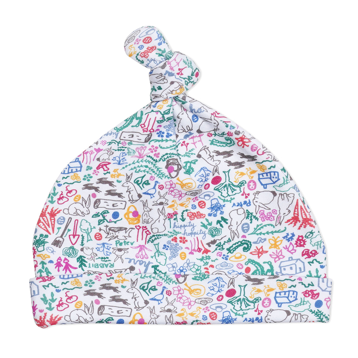 Bunny Garden Baby Hat