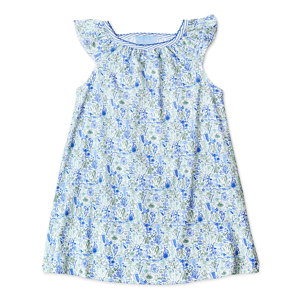 Birth Flowers Emilia Lounge Girls Dress - Birth Flowers - Aster Multi