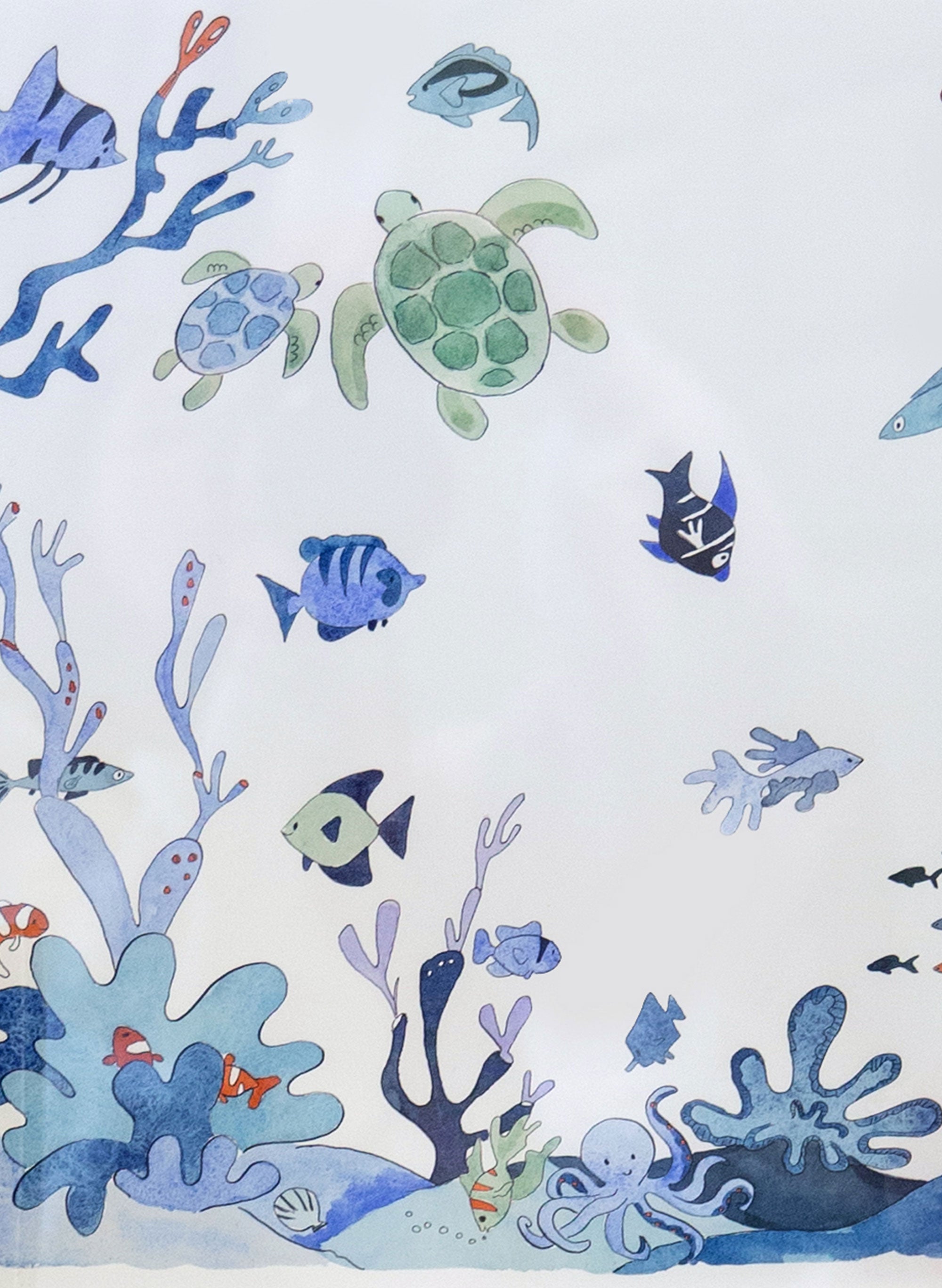 Art Print - Under The Sea - Framed