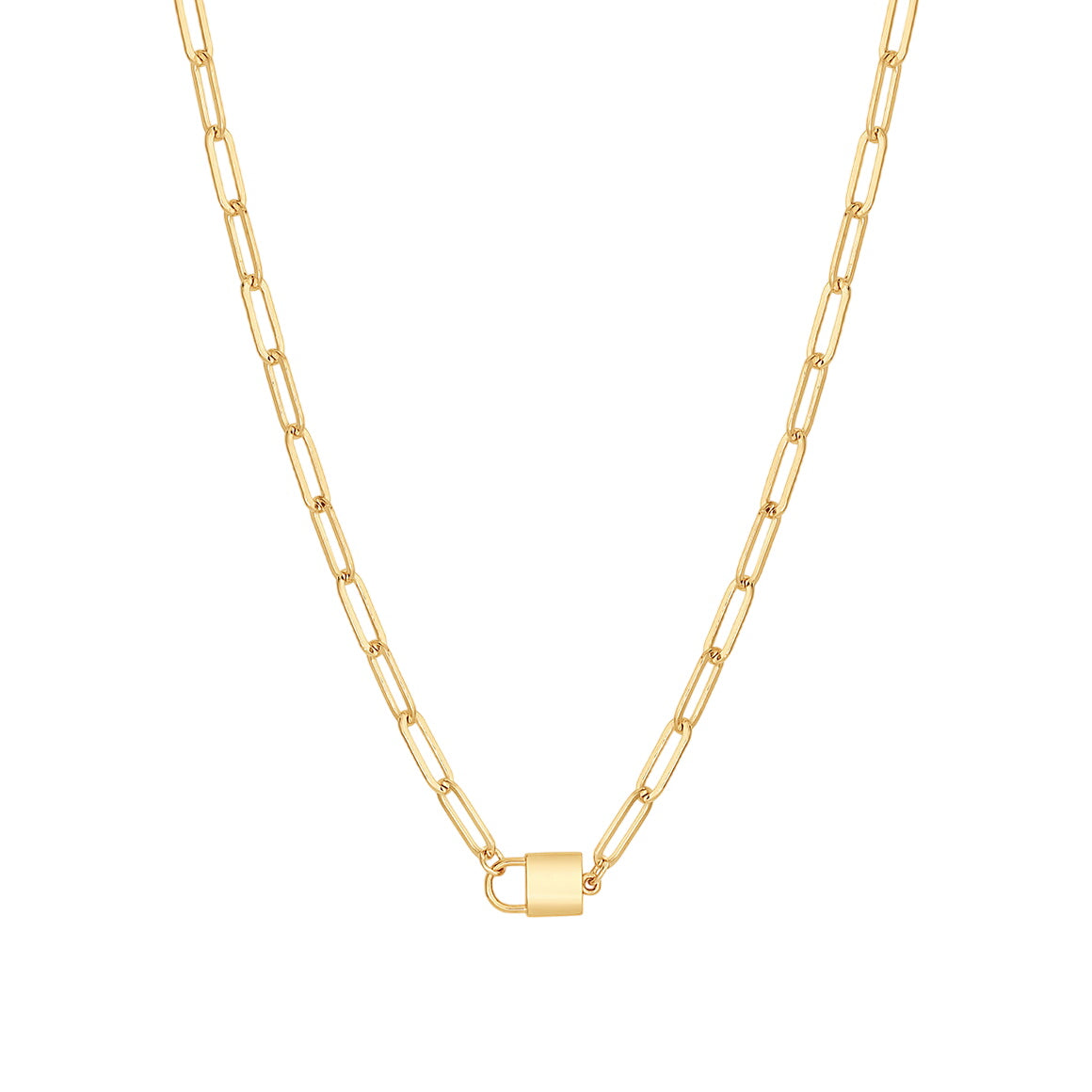 Jessa Lock Necklace
