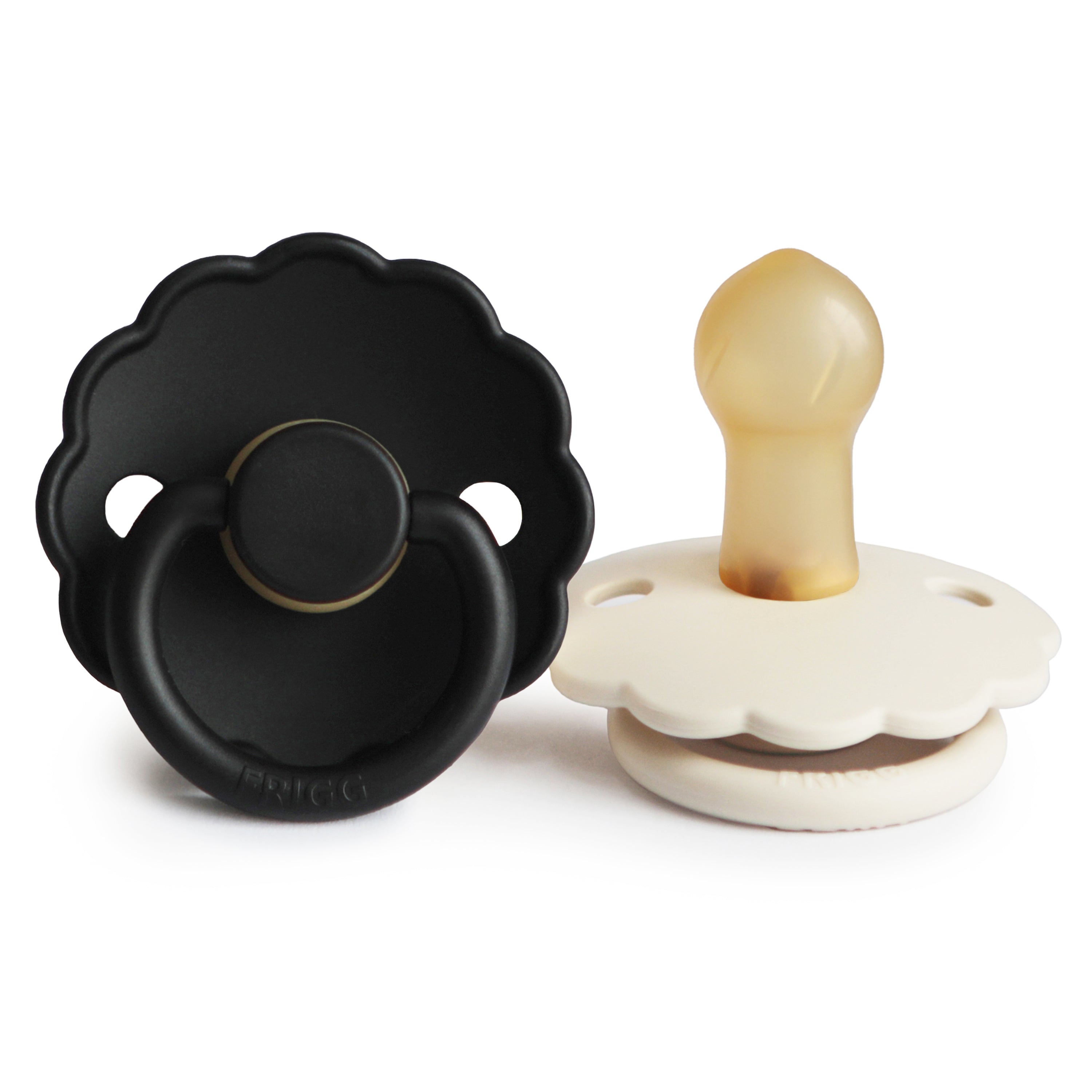 Frigg Daisy Natural Rubber Pacifier 2-pack