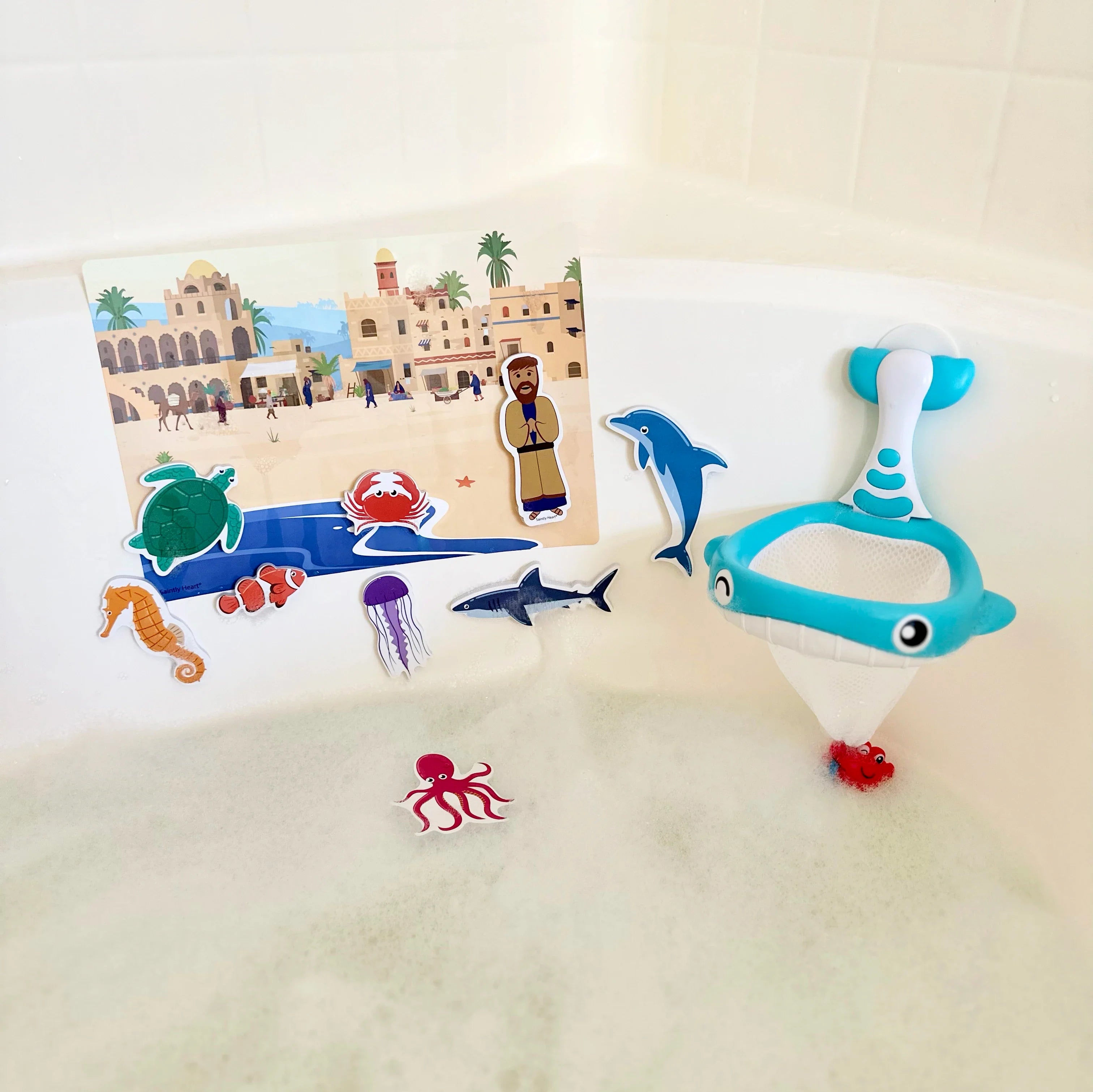 Jonah And The Whale Bath Set