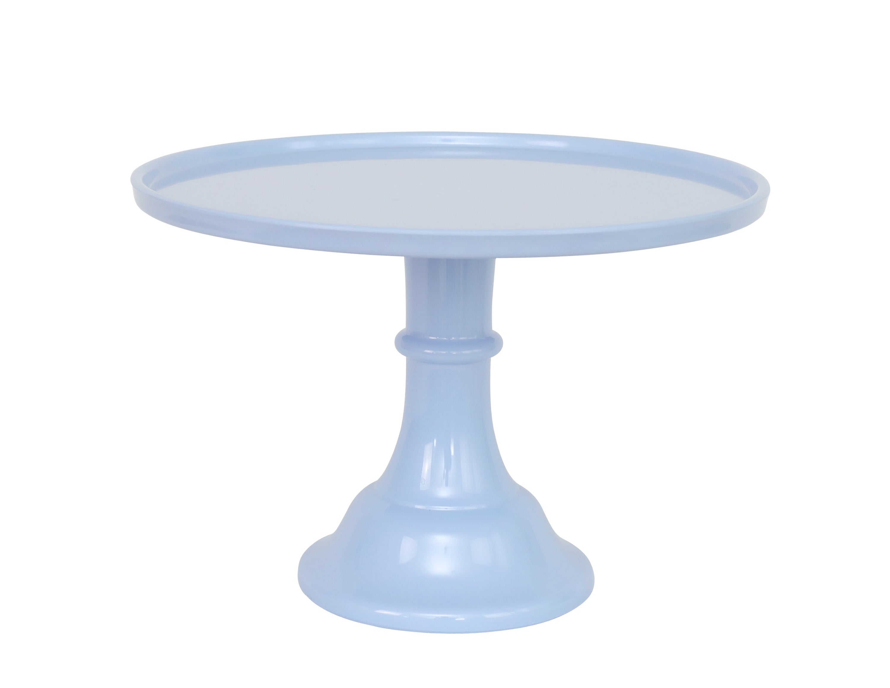 Wedgewood Blue Melamine Cake Stand- Large