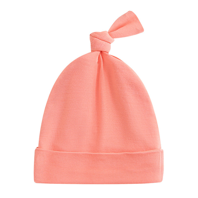 Joyful Coral Baby Beanie Hat