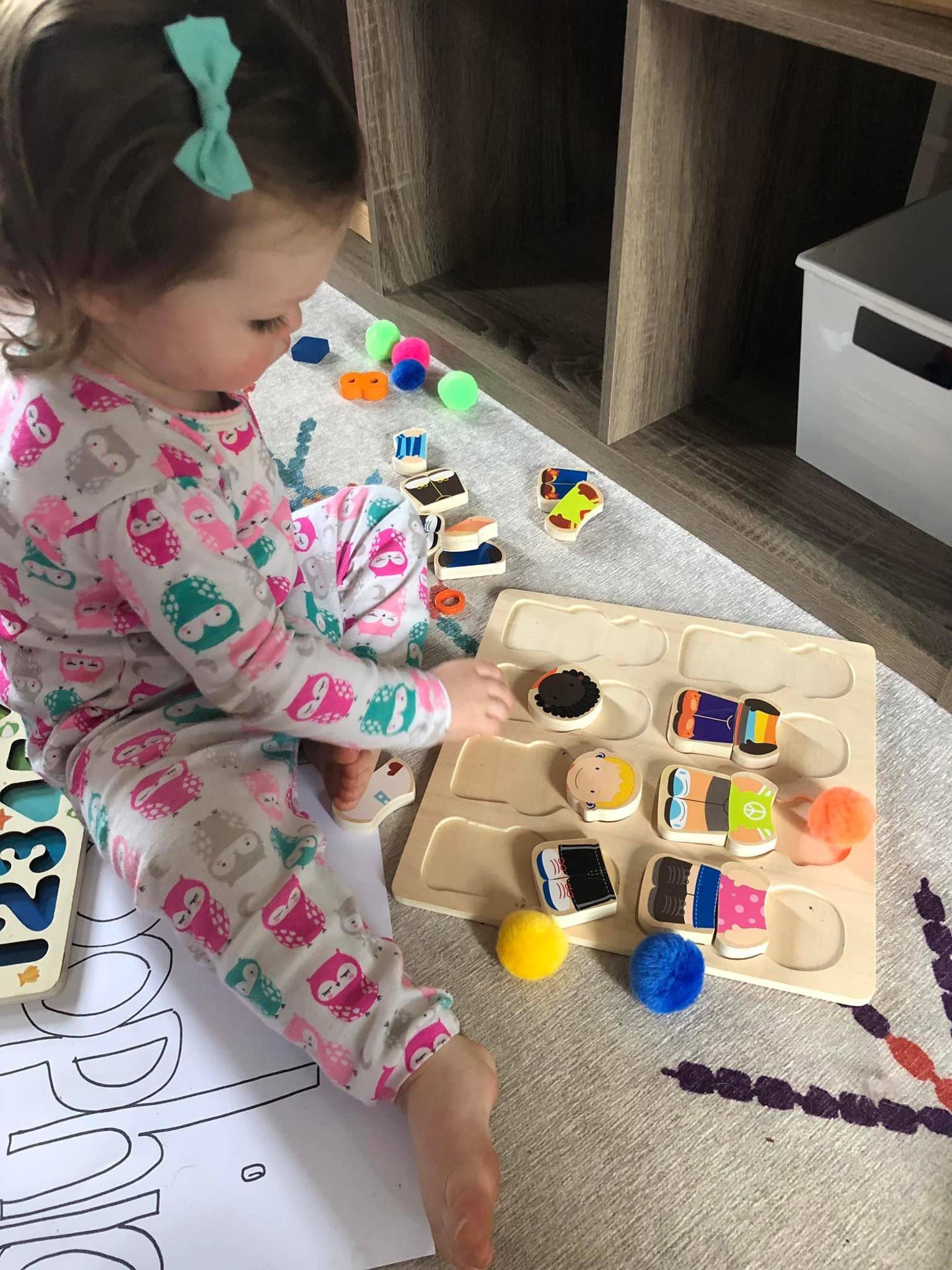 We All Belong Chunky Diversity Inclusive Wood Puzzle