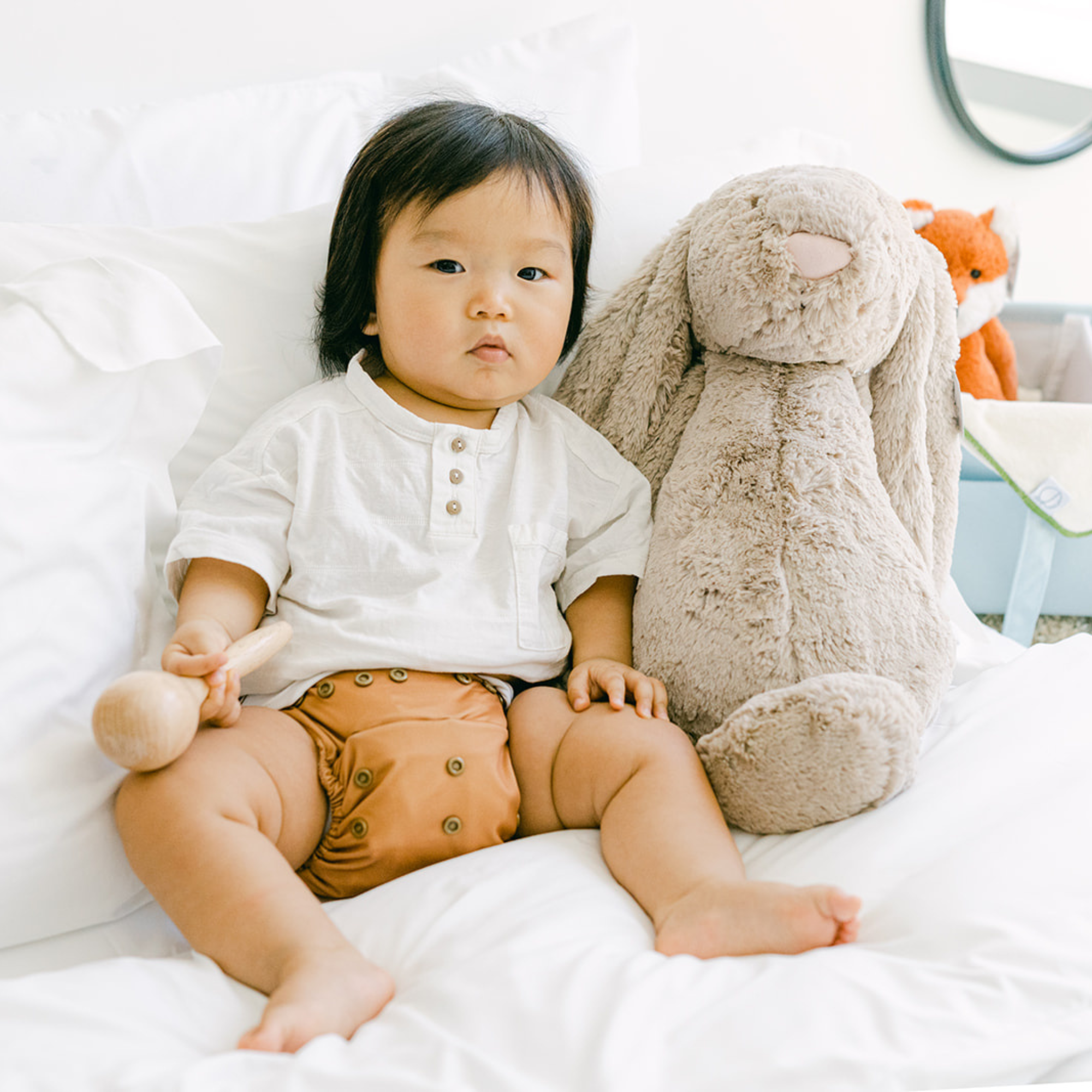 Cloth Diapers - Nature Collection - Single Diaper Set + Inserts