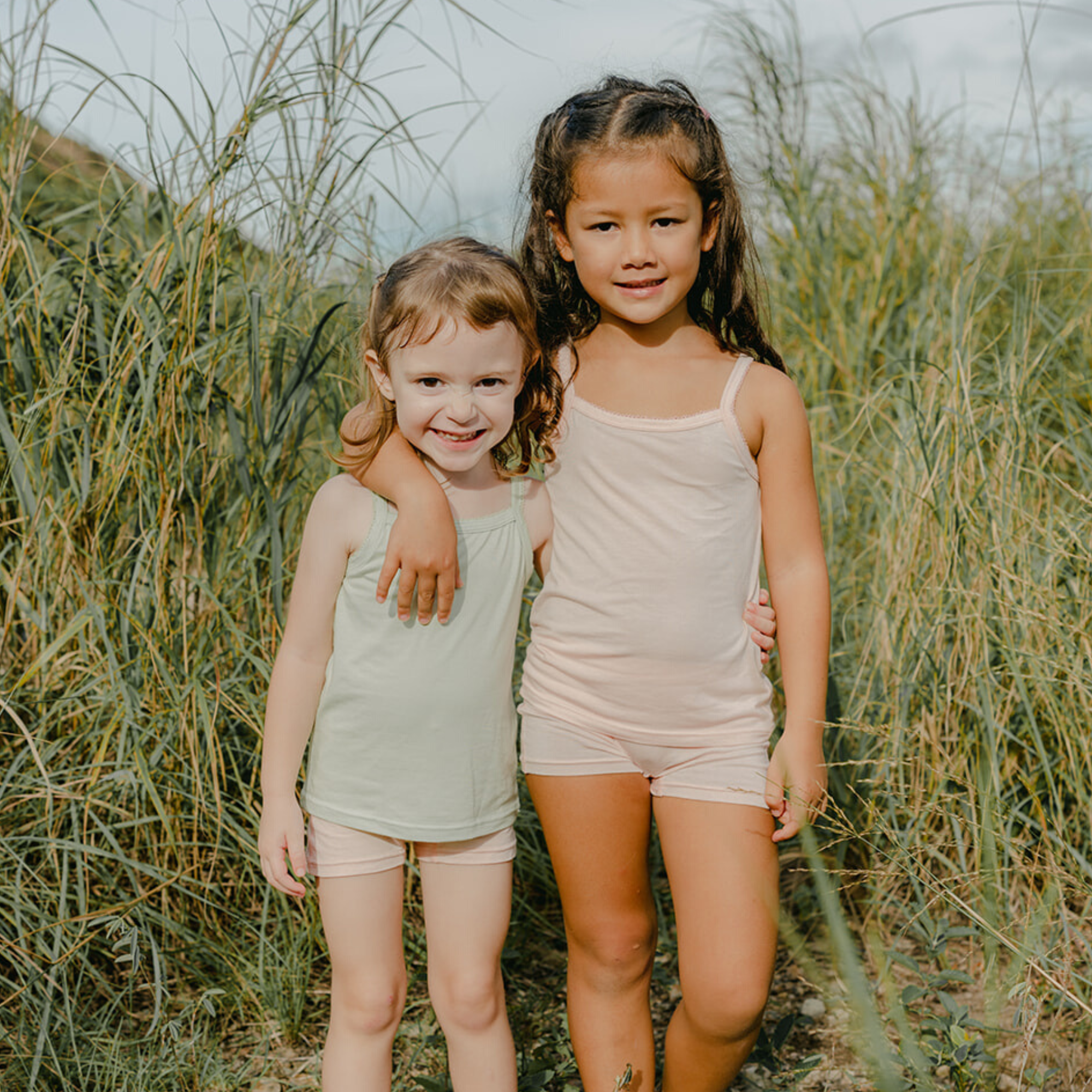 Girls' Tencel™ Micro Modal Camisoles - Set Of 2