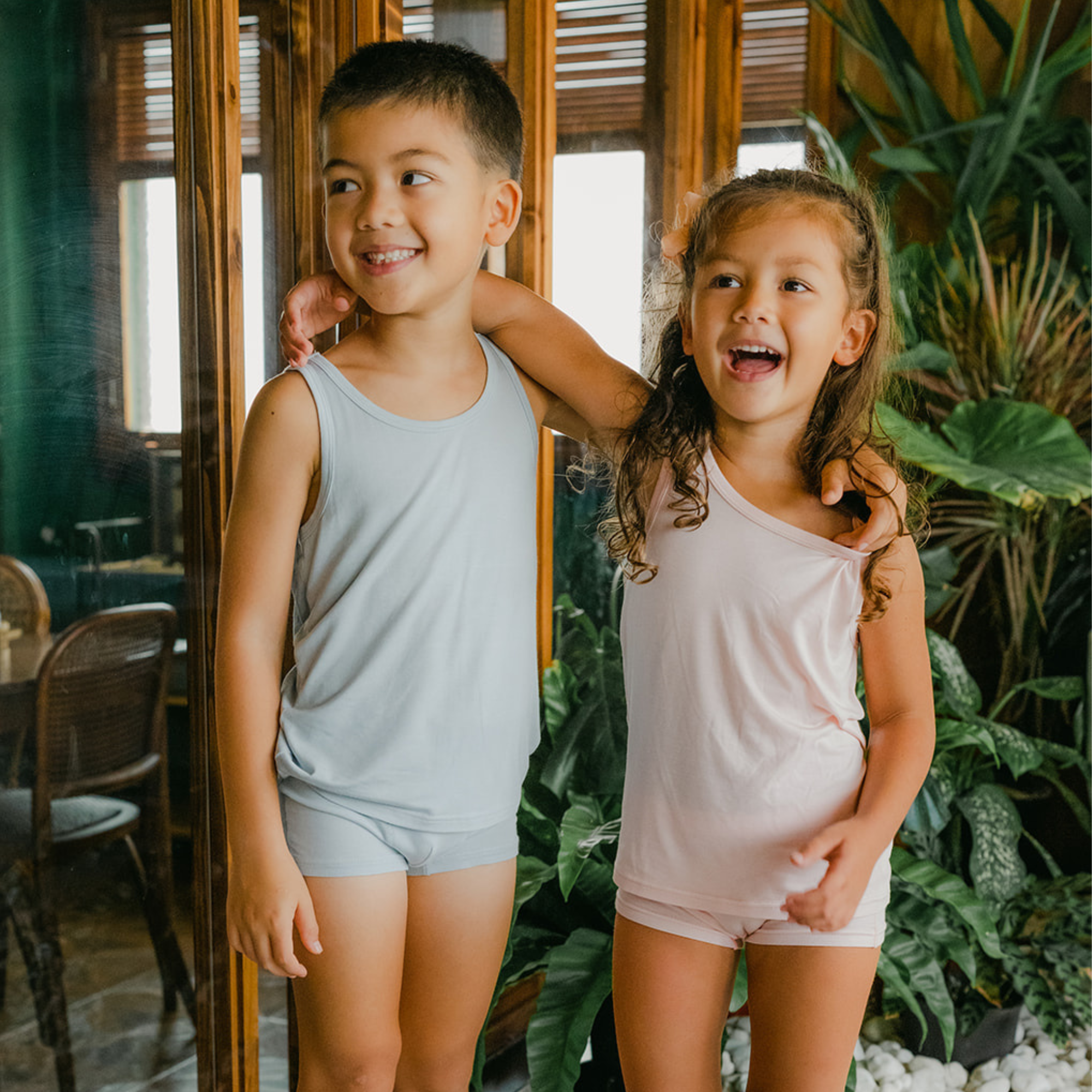 Kids' Tencel™ Micro Modal Tank Tops - Set Of 2