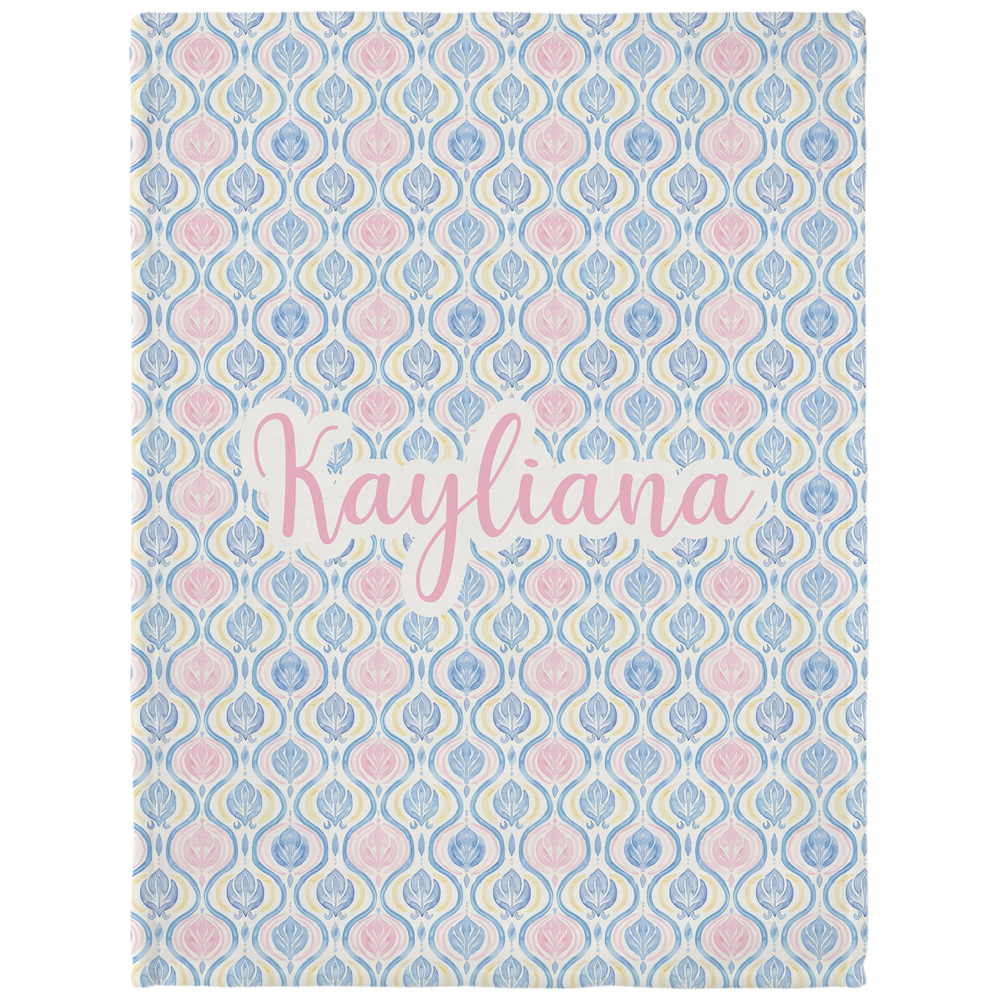 Kayliana Personalized Minky Blanket