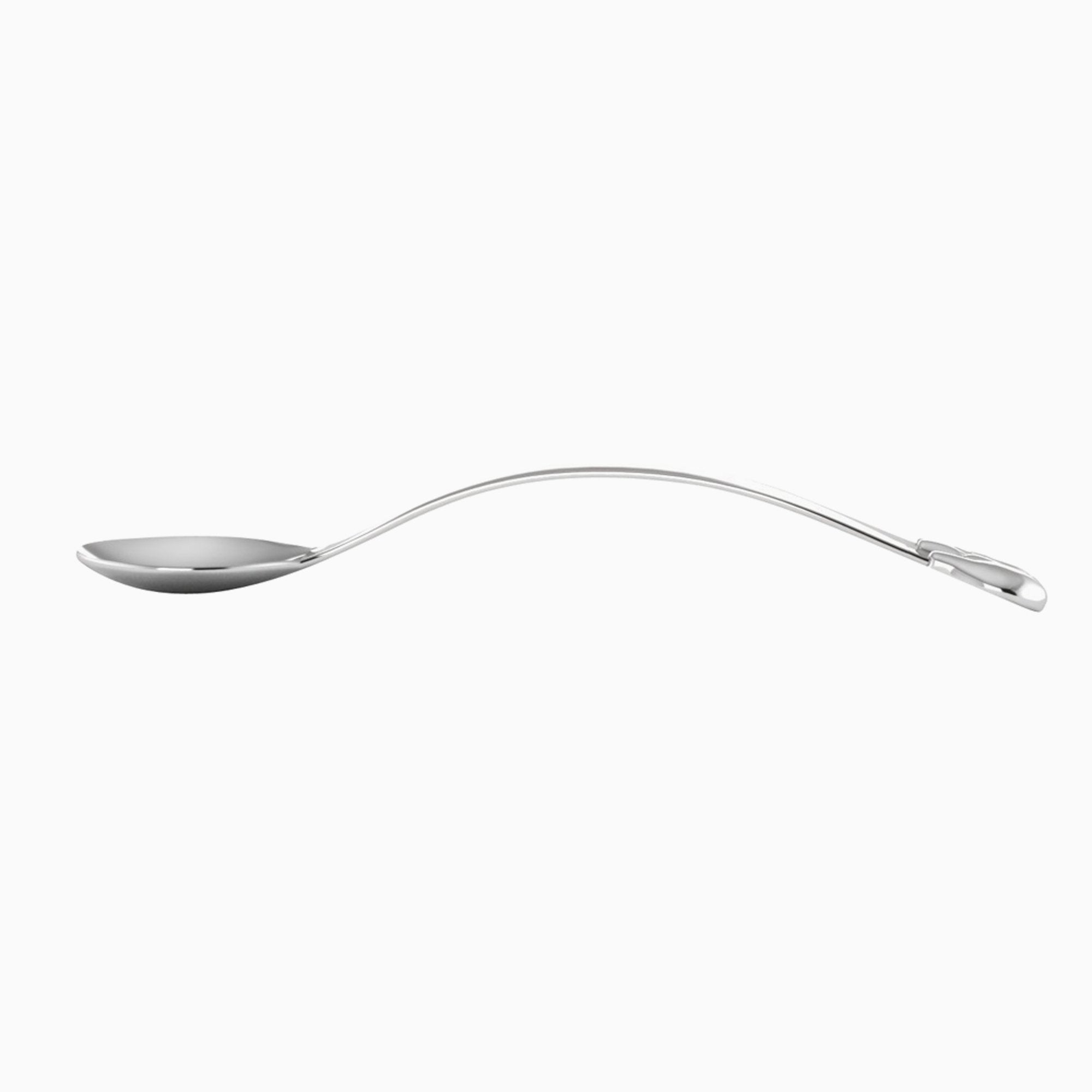 Sterling Silver Elephant Baby Feeding Spoon By Krysaliis