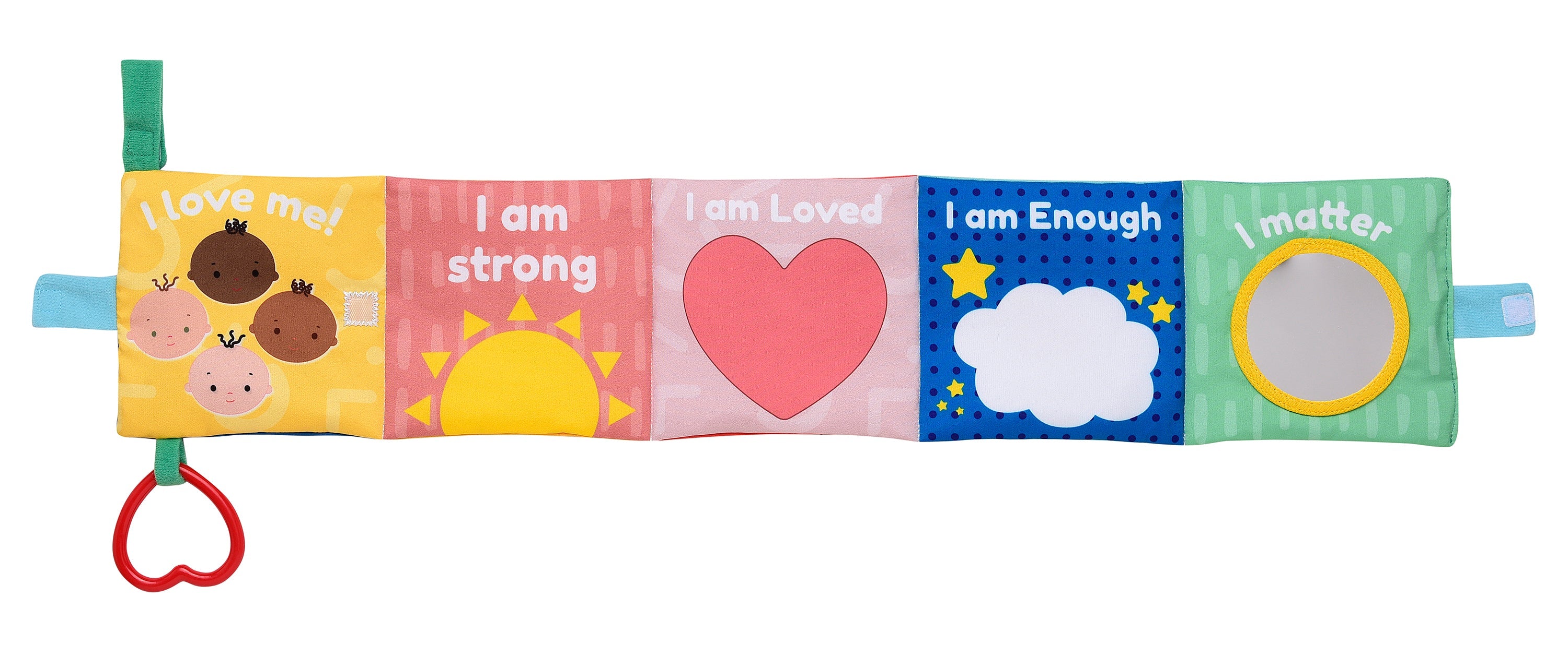 Affirmation & Shapes Sensory Accordion Book