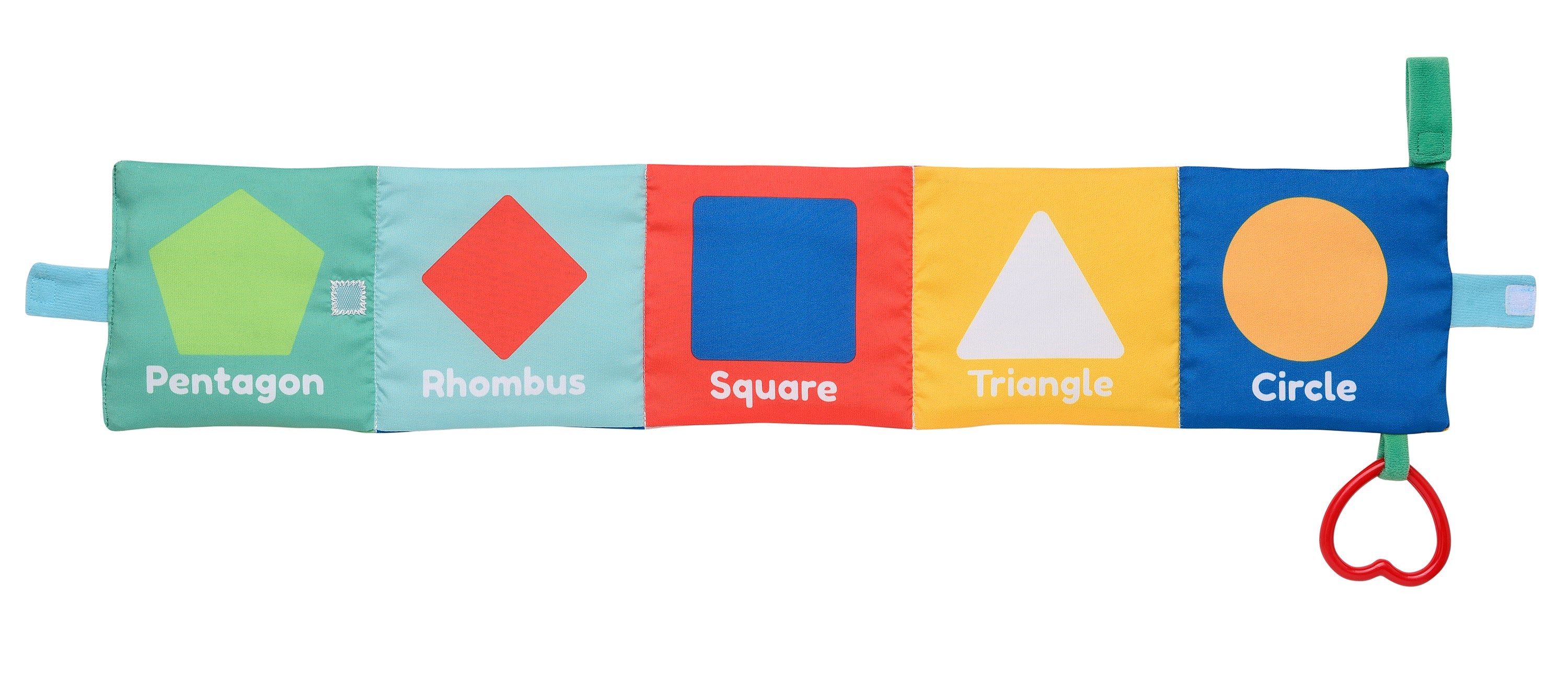 Affirmation & Shapes Sensory Accordion Book