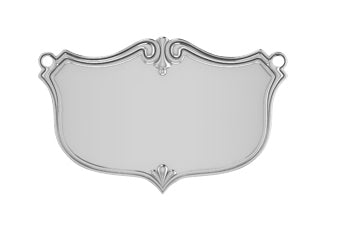 Krysaliis Vintage Engravable Silver Plated Decanter Labels