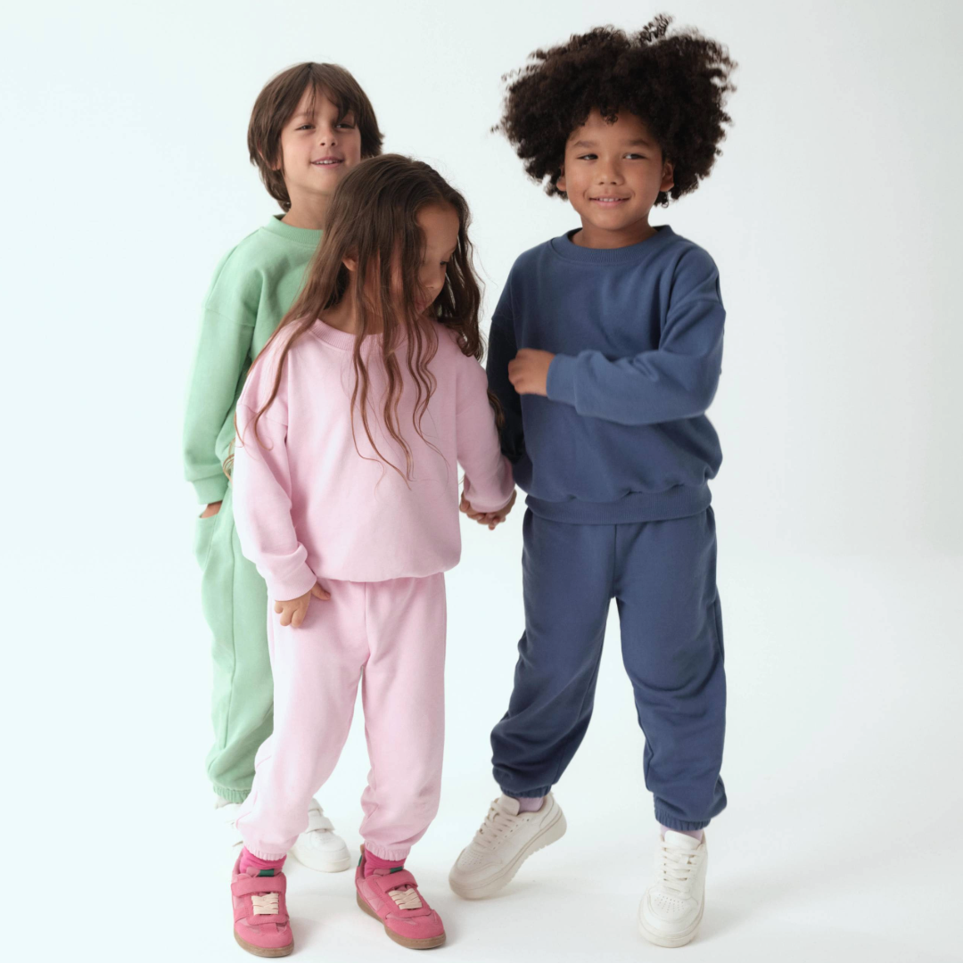 Kids Sweatpants In Navy Blue