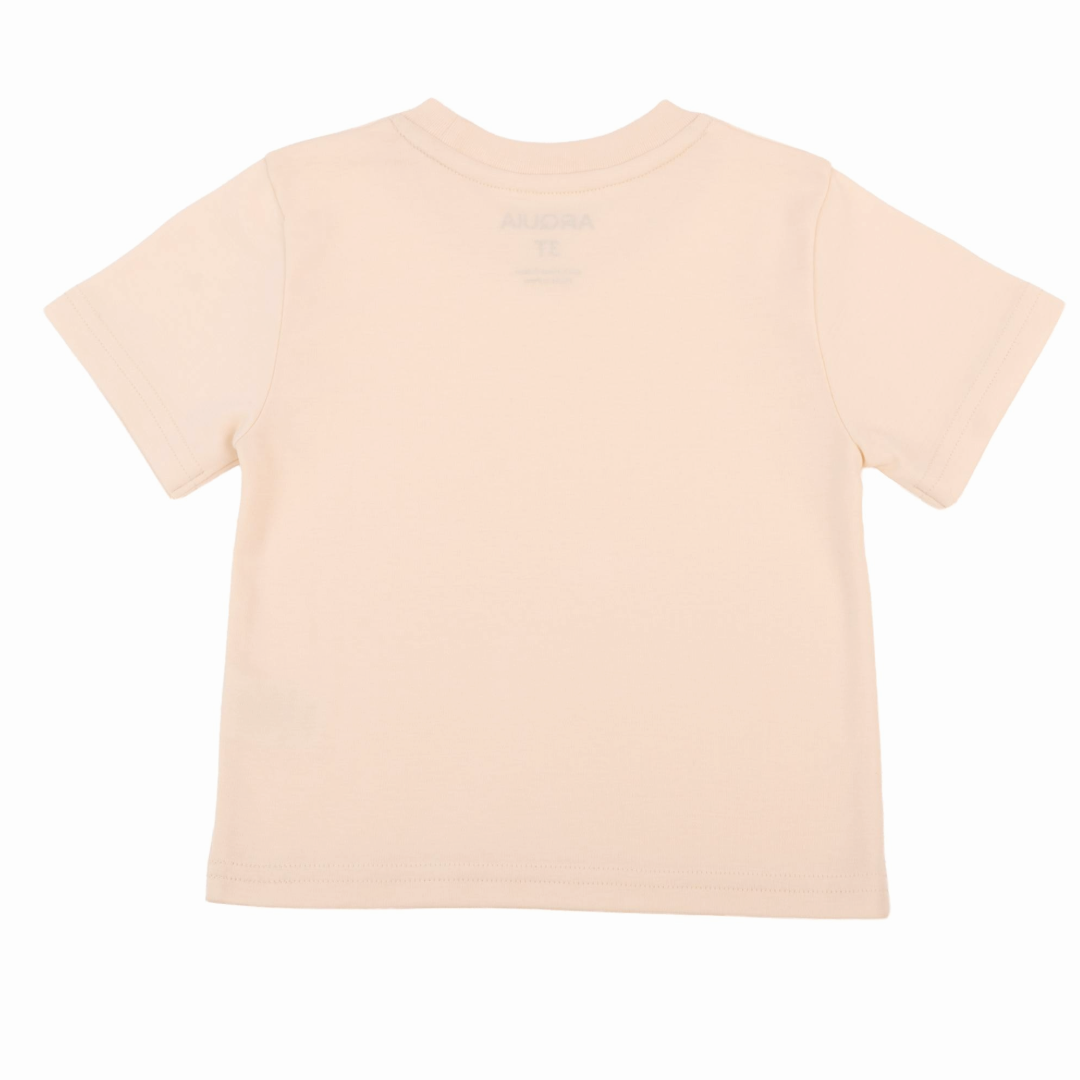 Kids Solid Tee In White